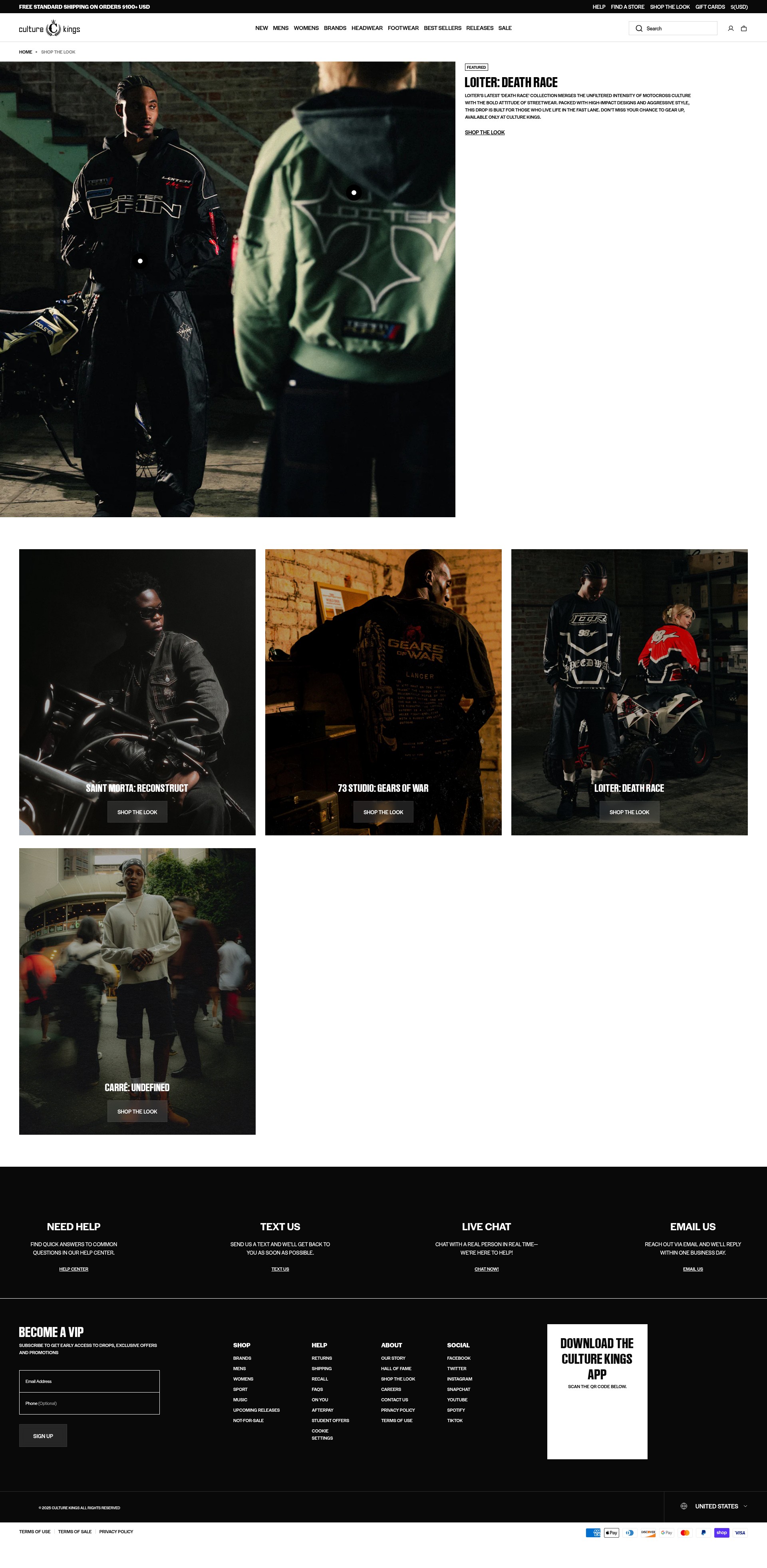 Screenshot of culturekings.com