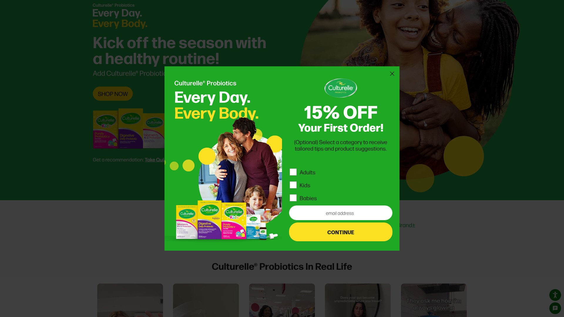 Screenshot of culturelle.com