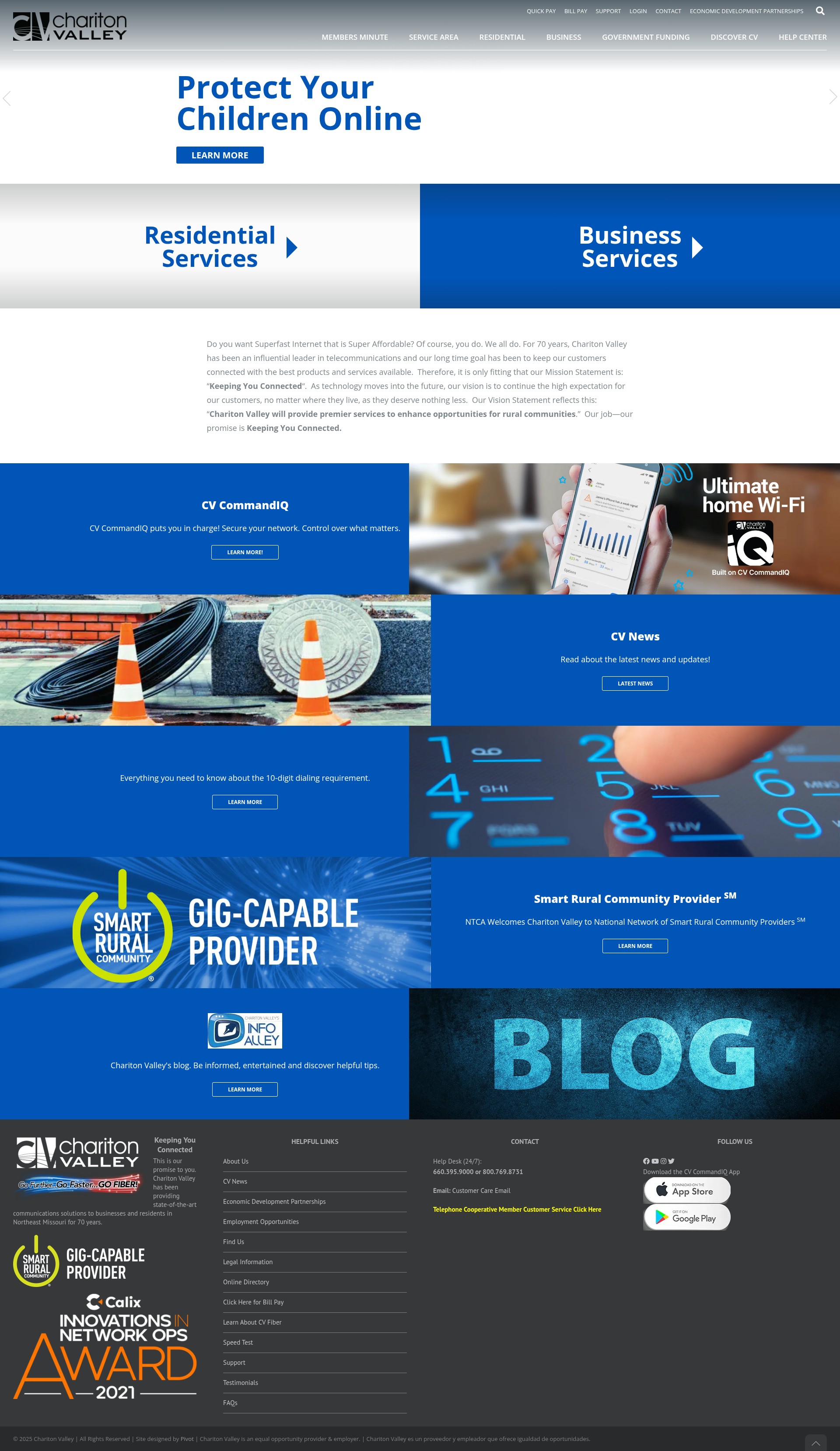 Screenshot of cvalley.net