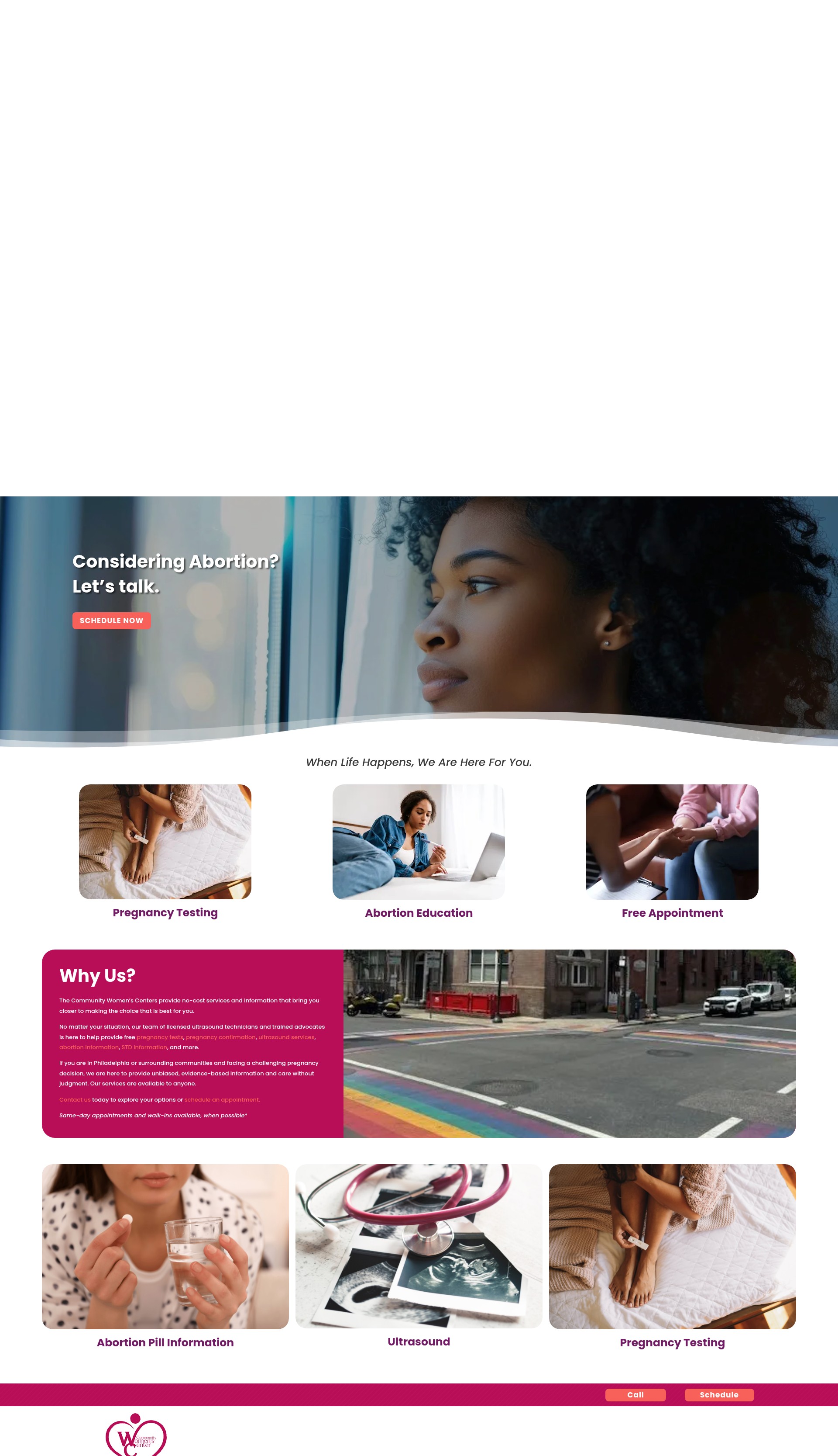 Screenshot of cwcamerica.org