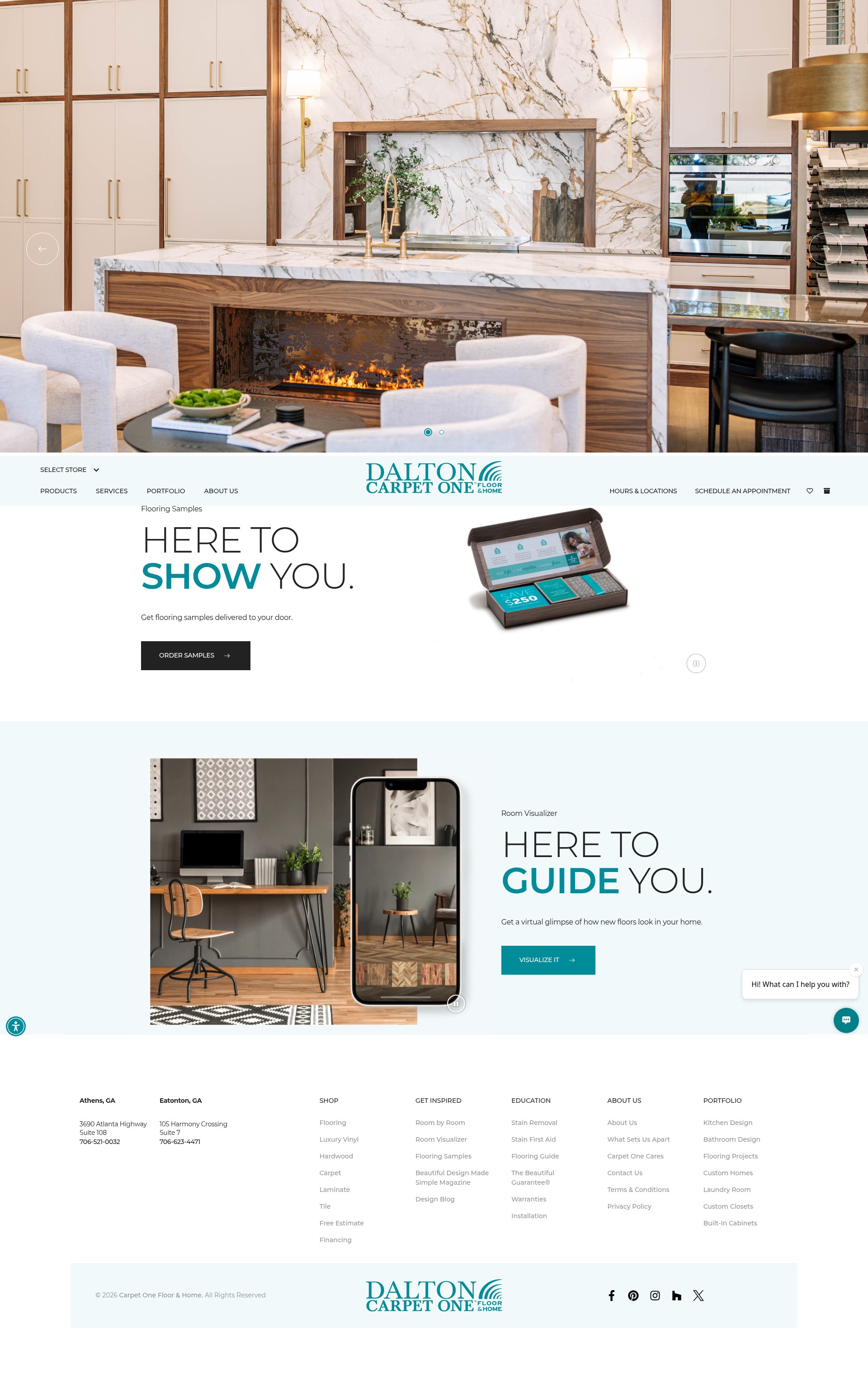 Screenshot of daltoncarpetone.com