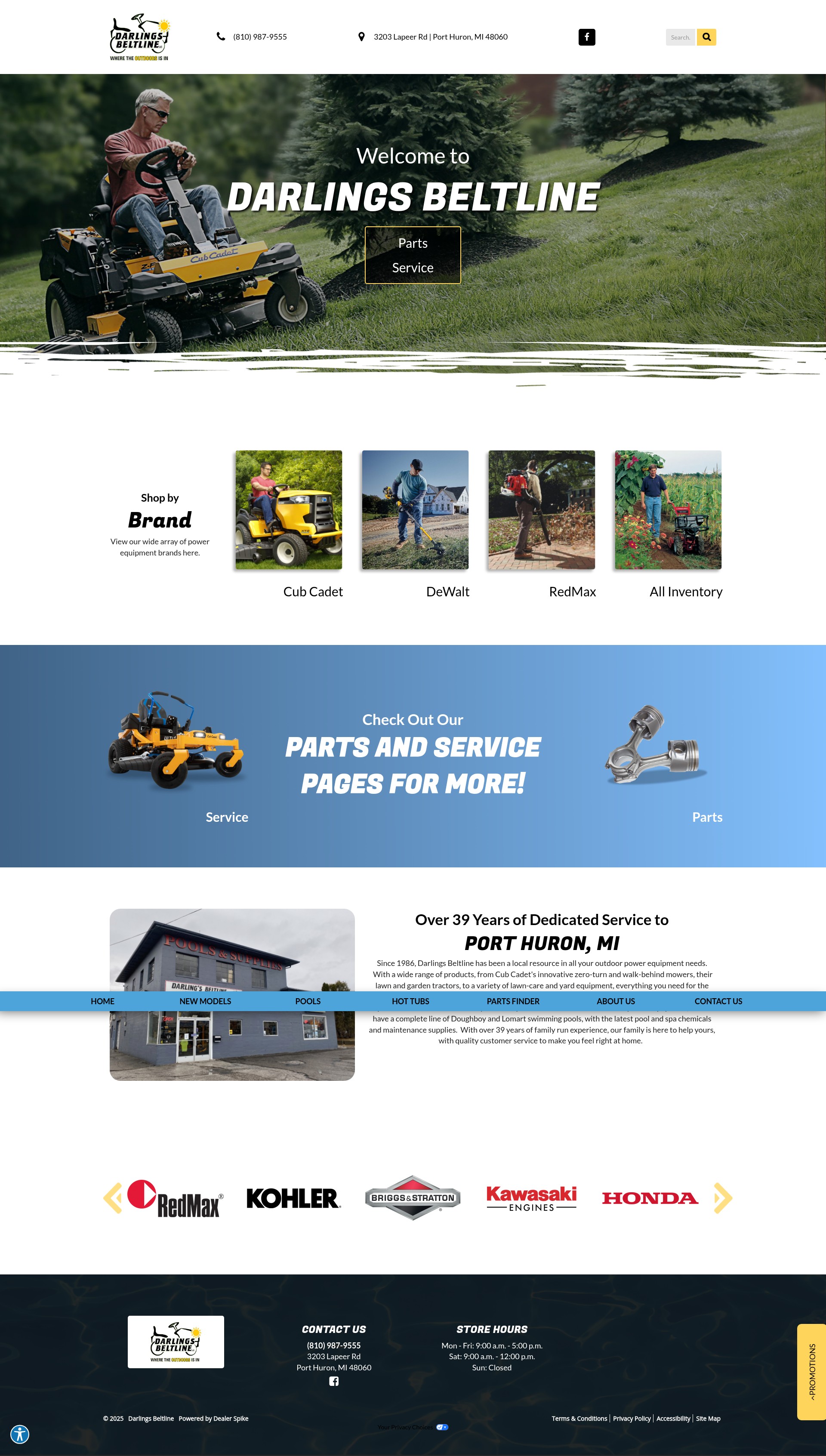 Screenshot of darlingsbeltline.com