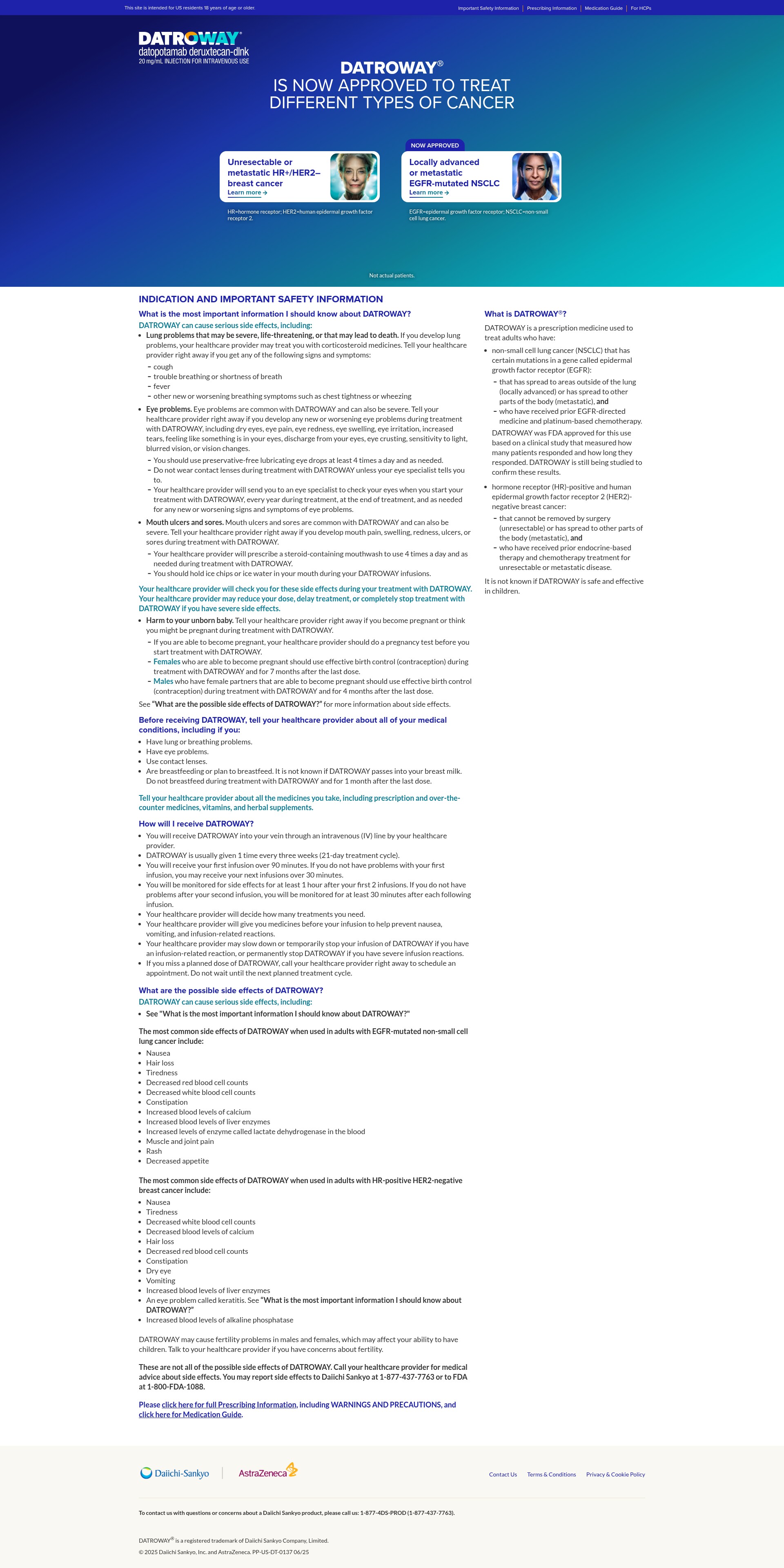 Screenshot of datroway.com