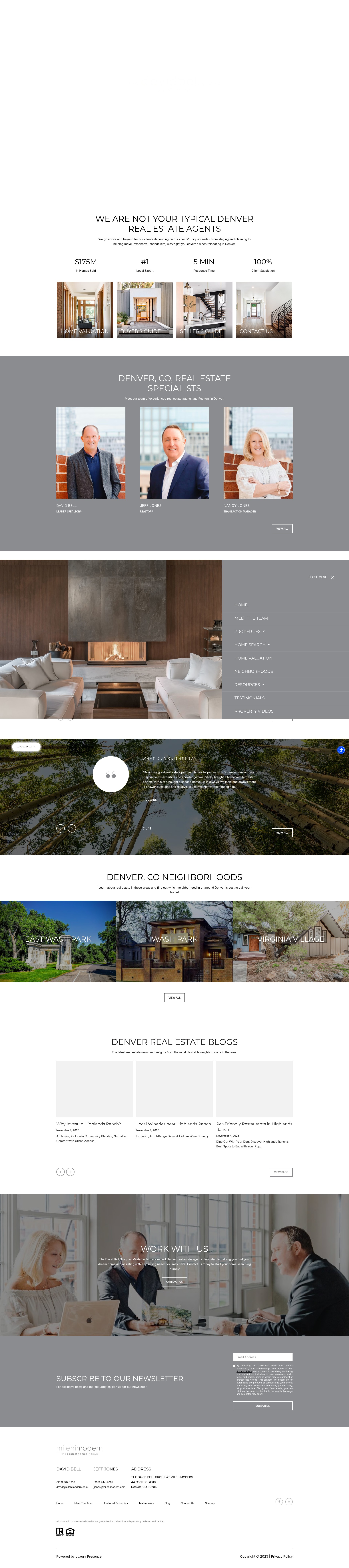 Screenshot of davidbellgroup.com