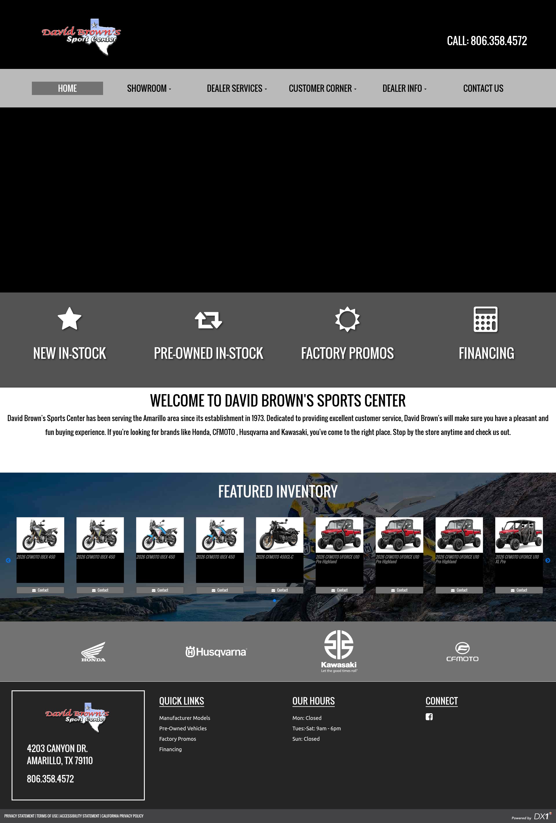 Screenshot of davidbrowns.com