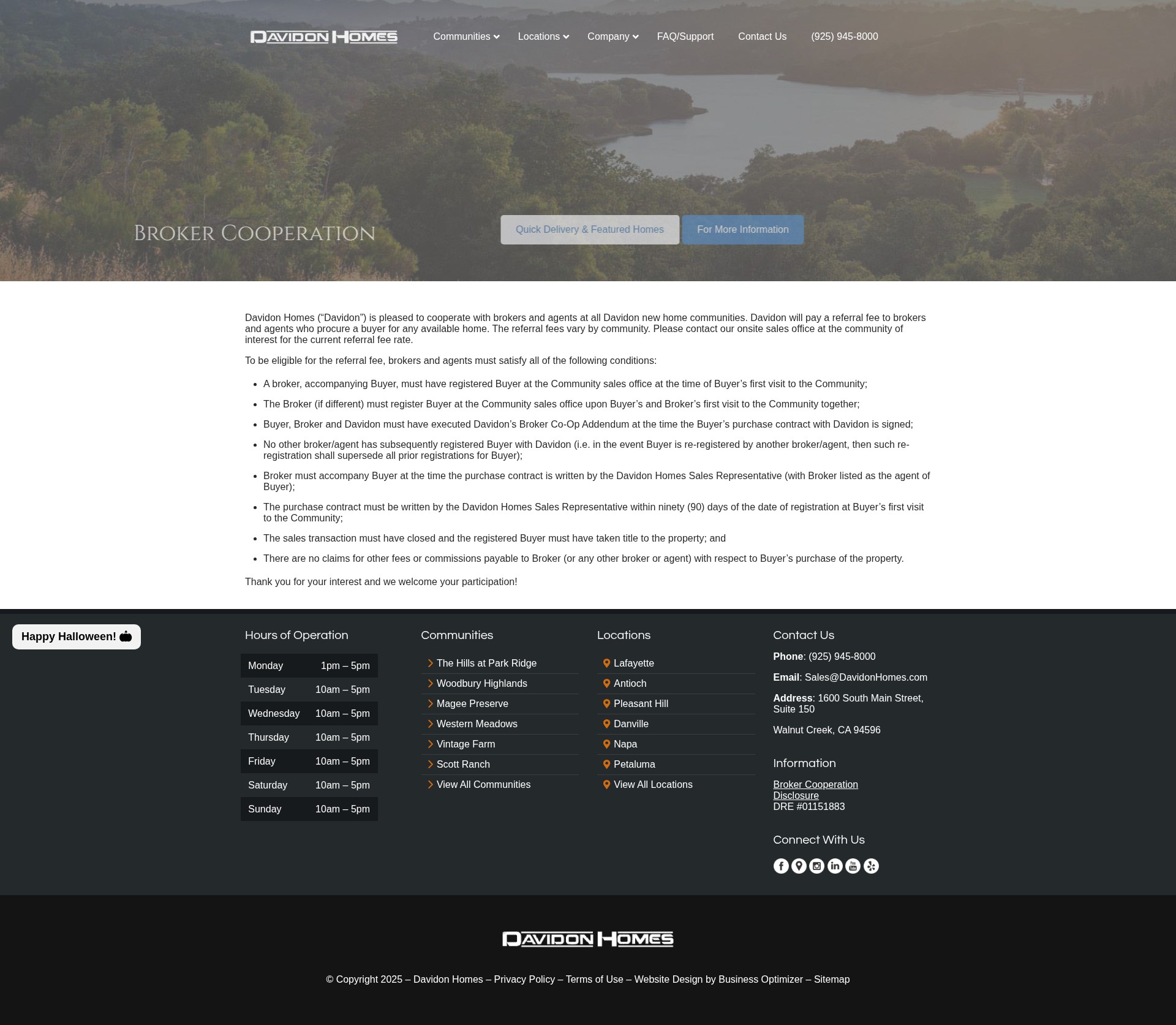 Screenshot of davidonhomes.com