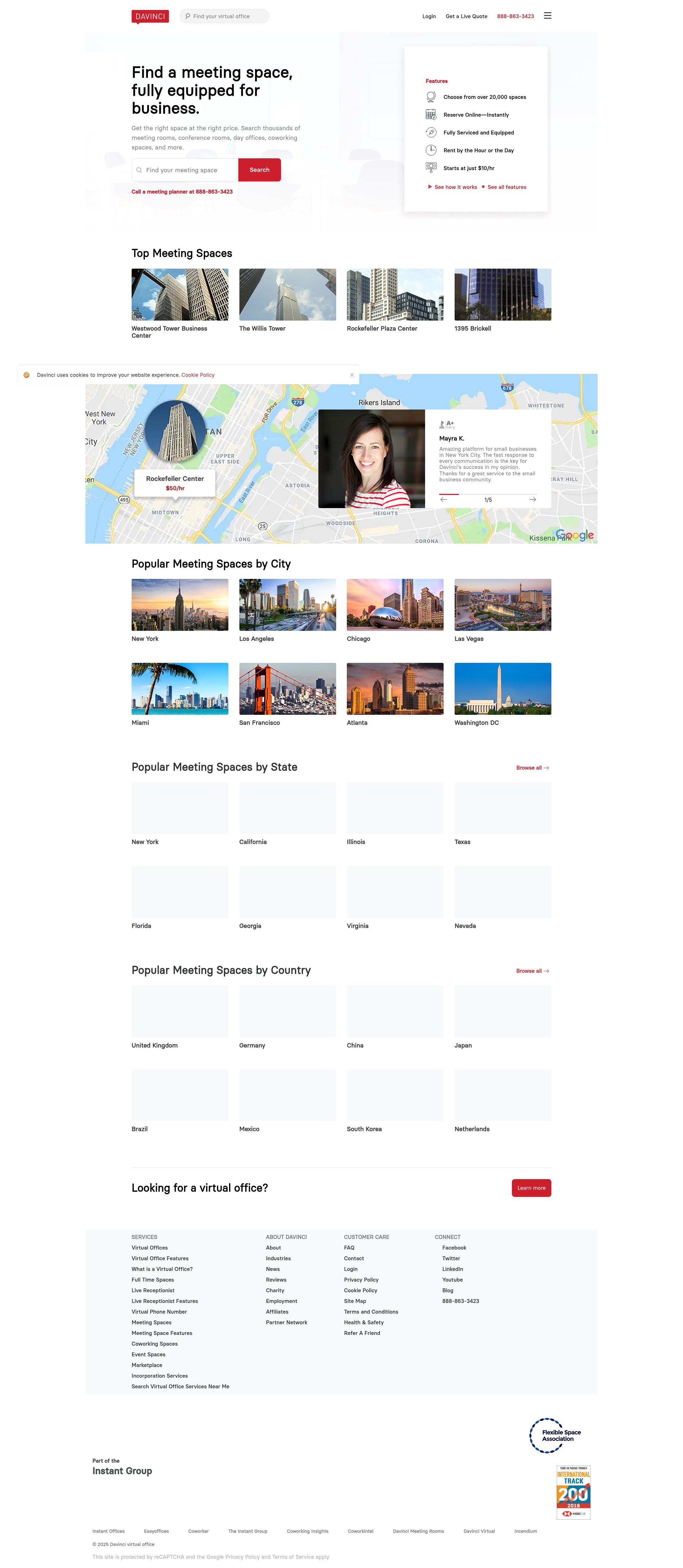 Screenshot of davincivirtual.com