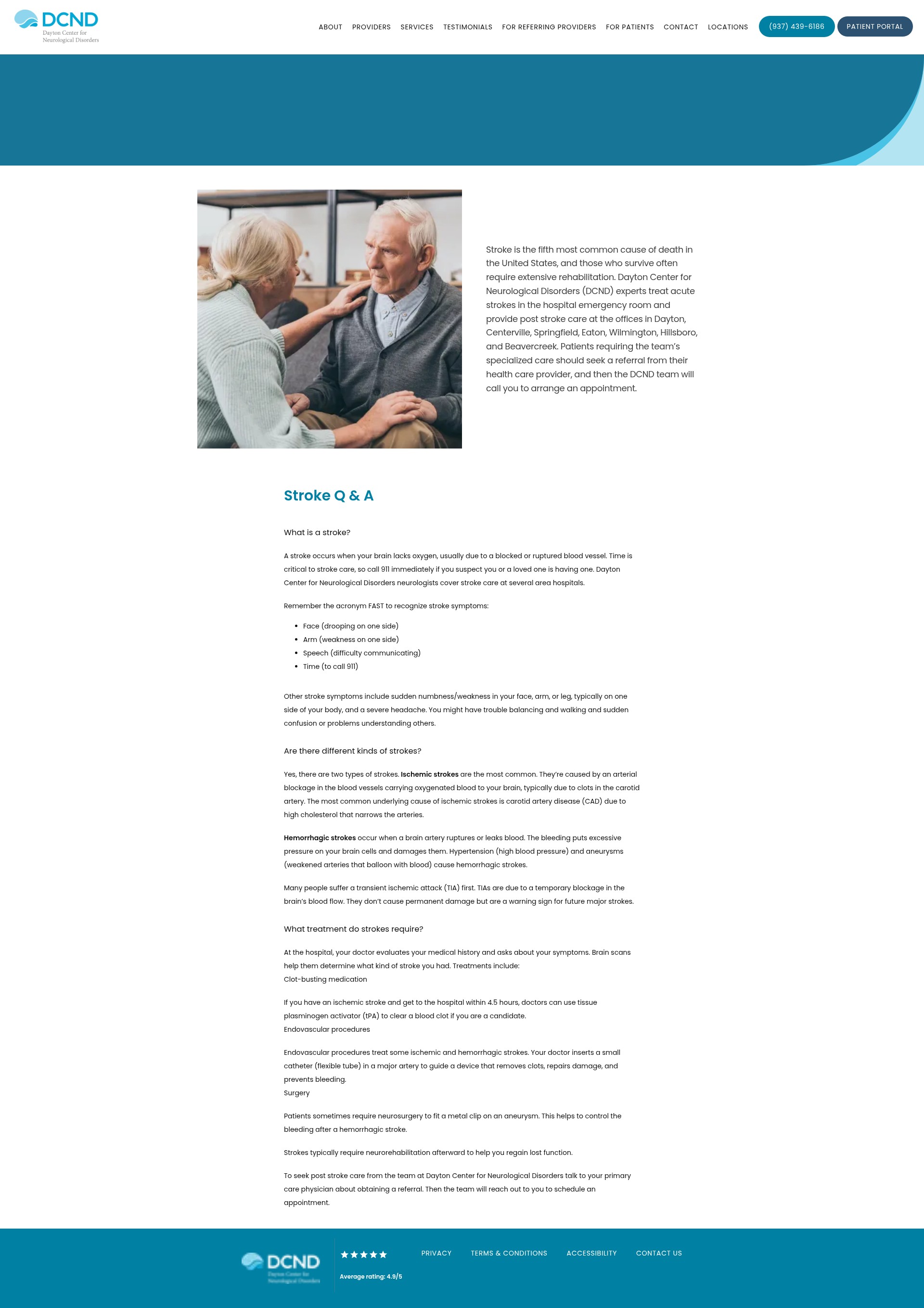 Screenshot of dcndinc.com