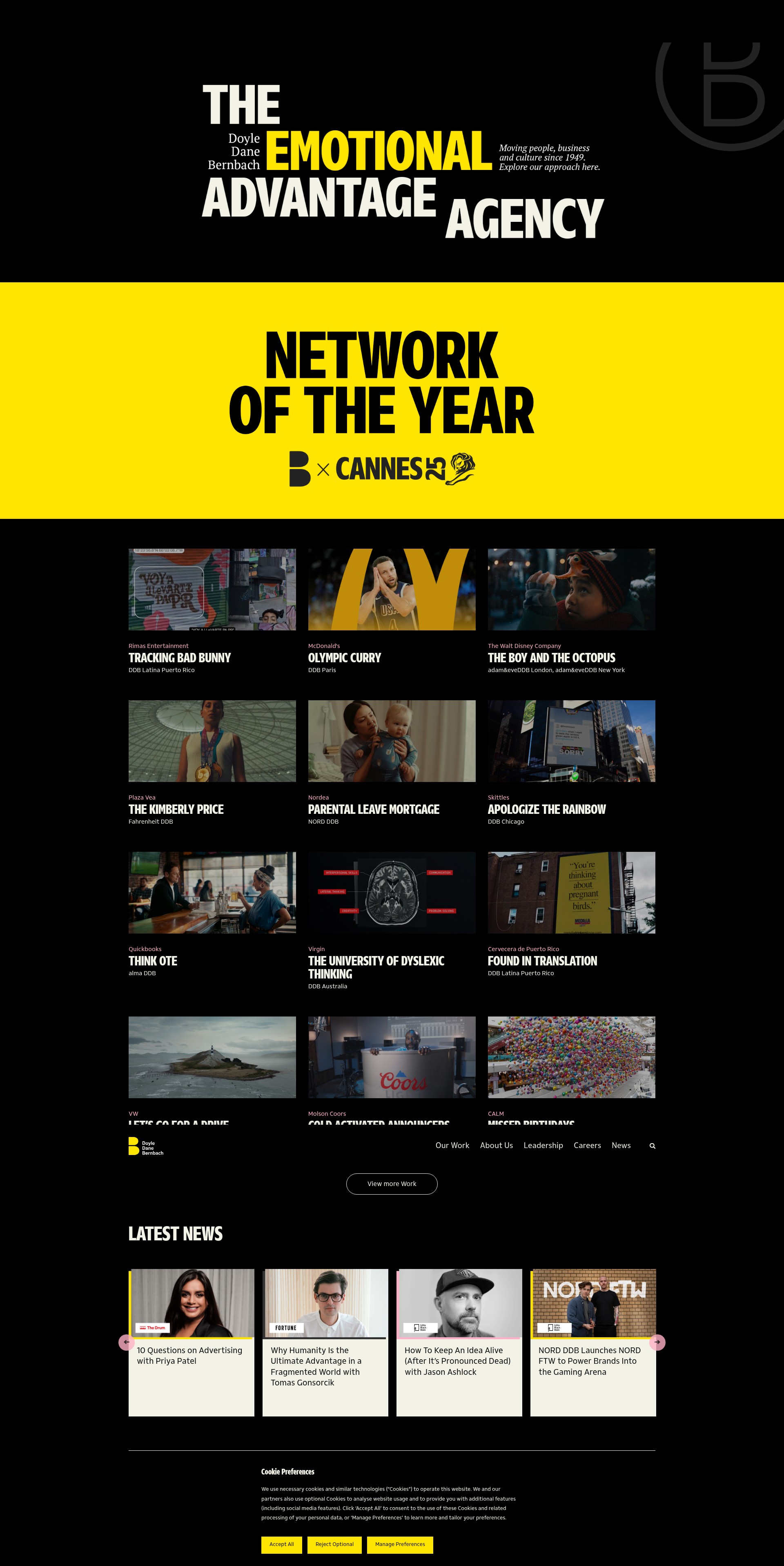 Screenshot of ddb.com