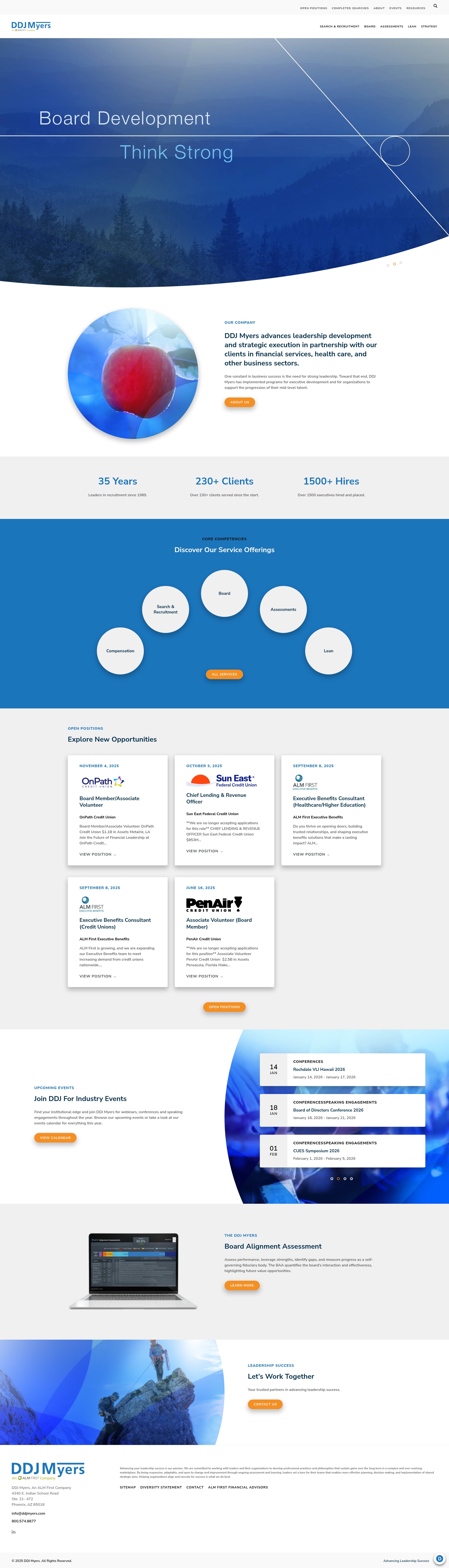 Screenshot of ddjmyers.com