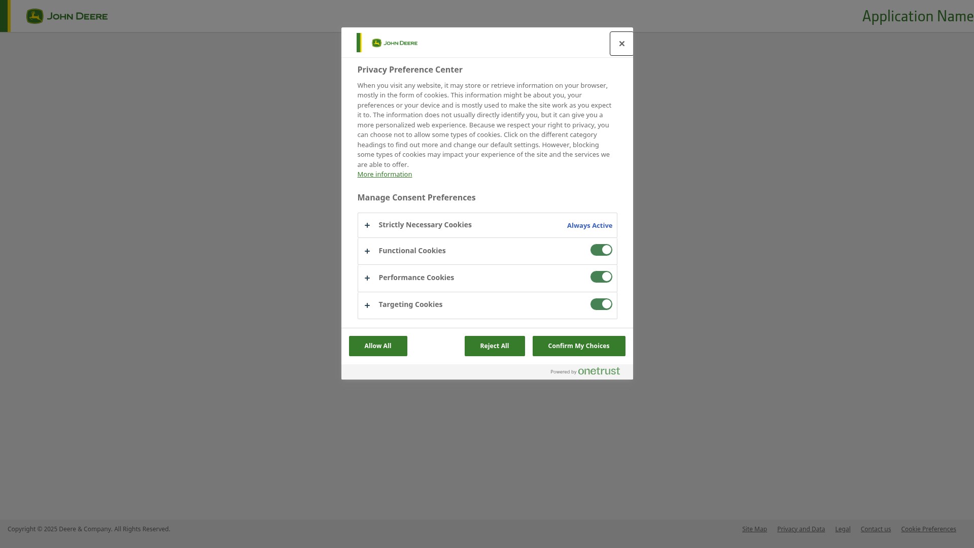Screenshot of dealerlocator.deere.com