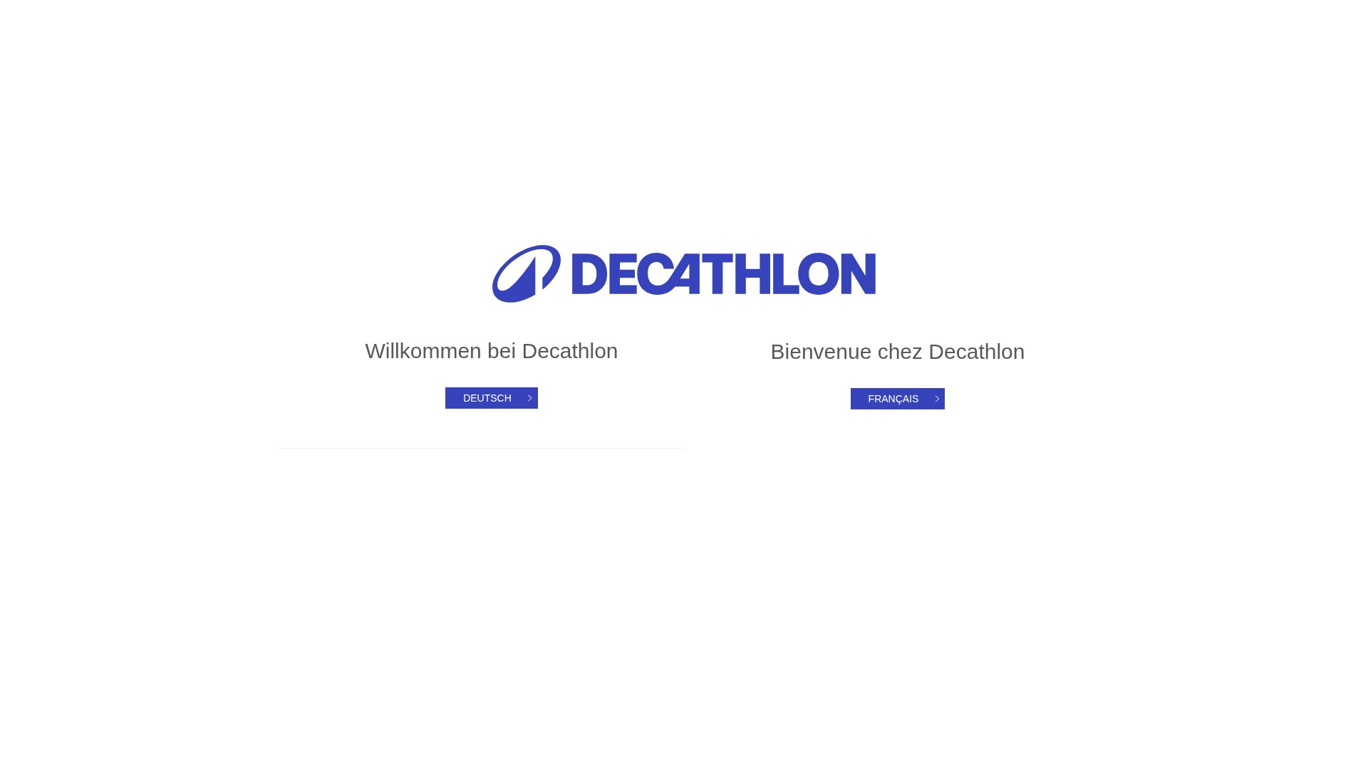 Screenshot of decathlon.ch