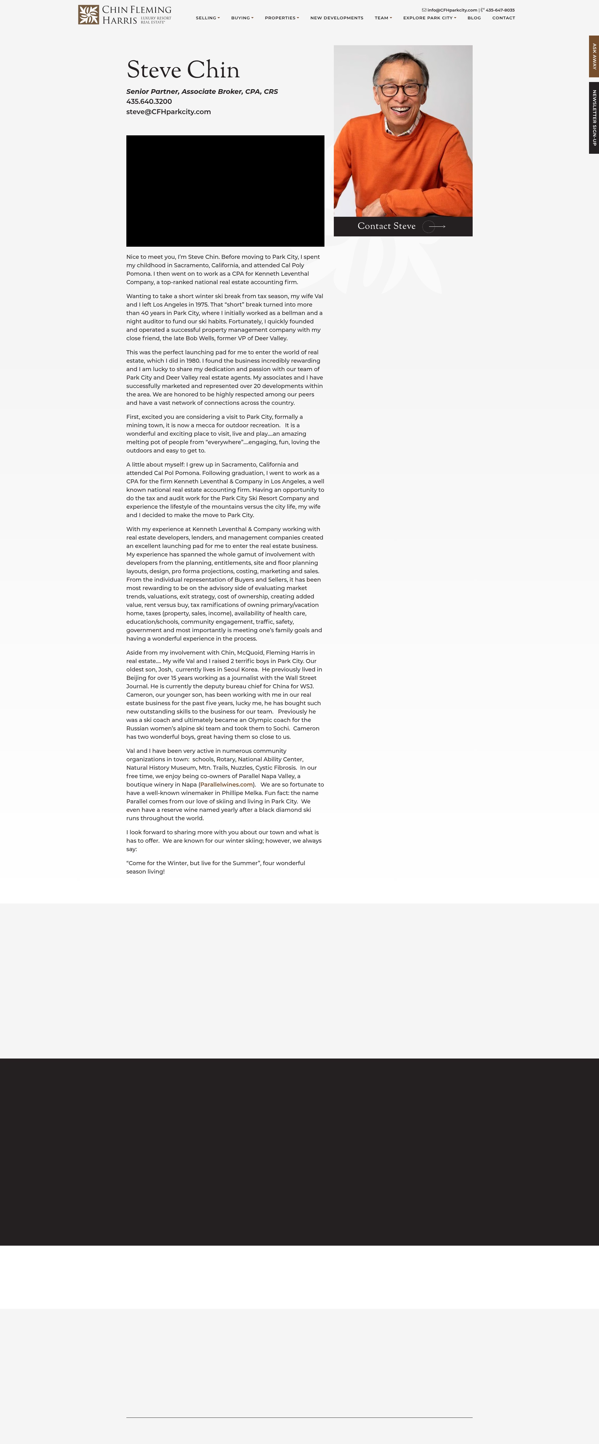 Screenshot of deervalleyrealestate.com