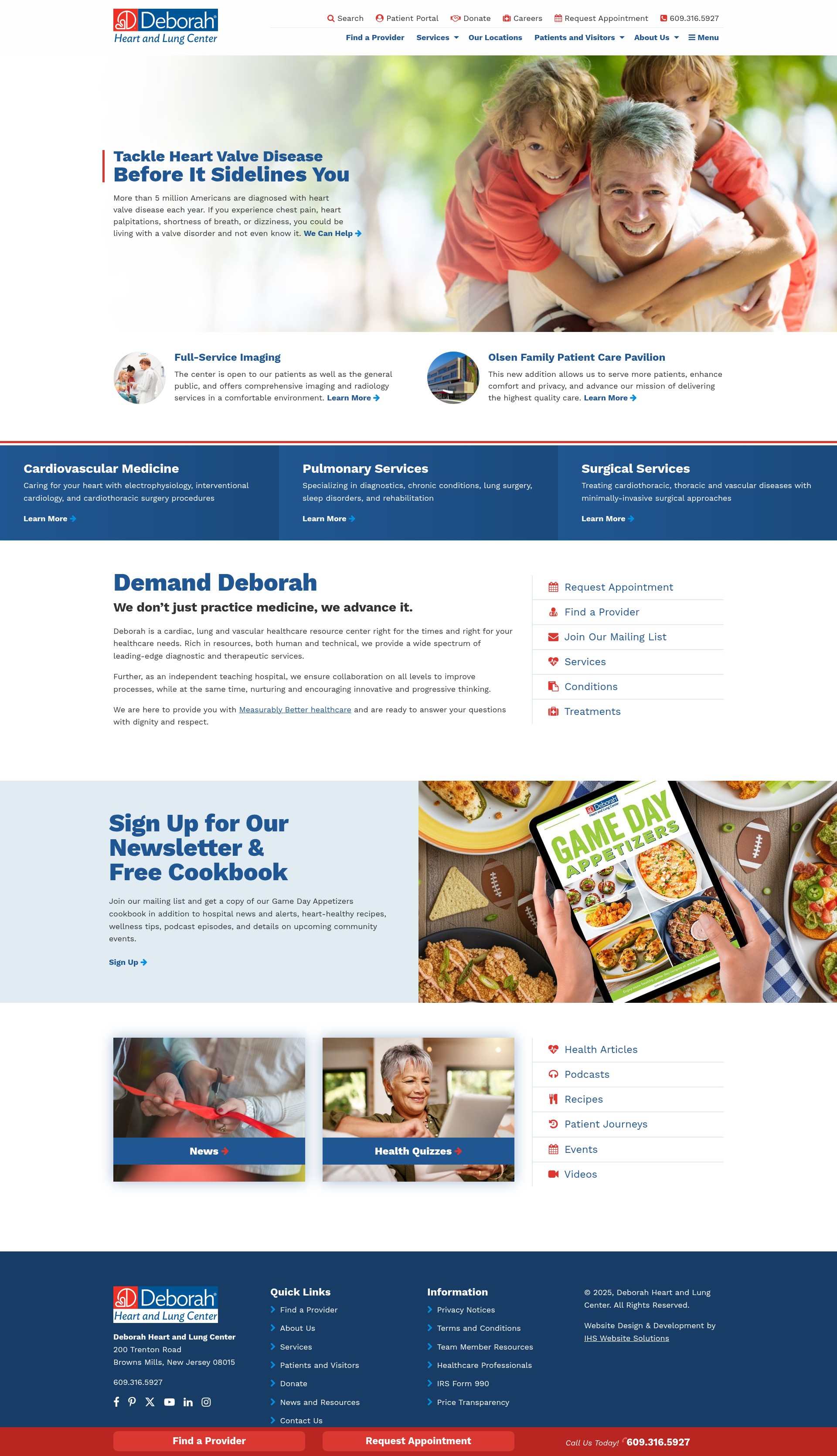 Screenshot of demanddeborah.org