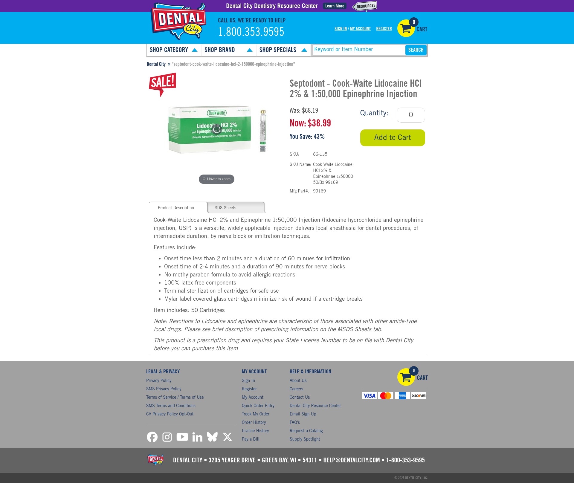 Screenshot of dentalcity.com