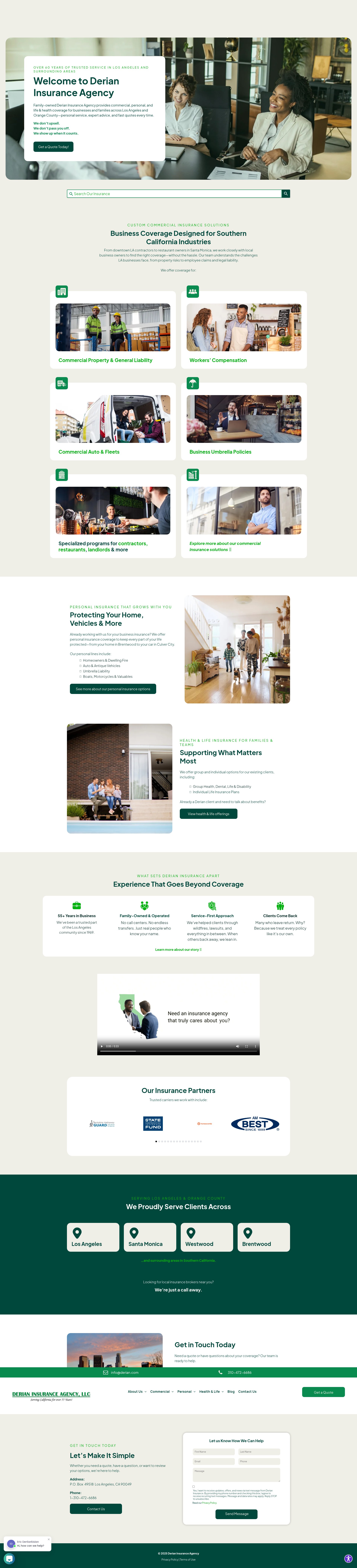Screenshot of derian.com