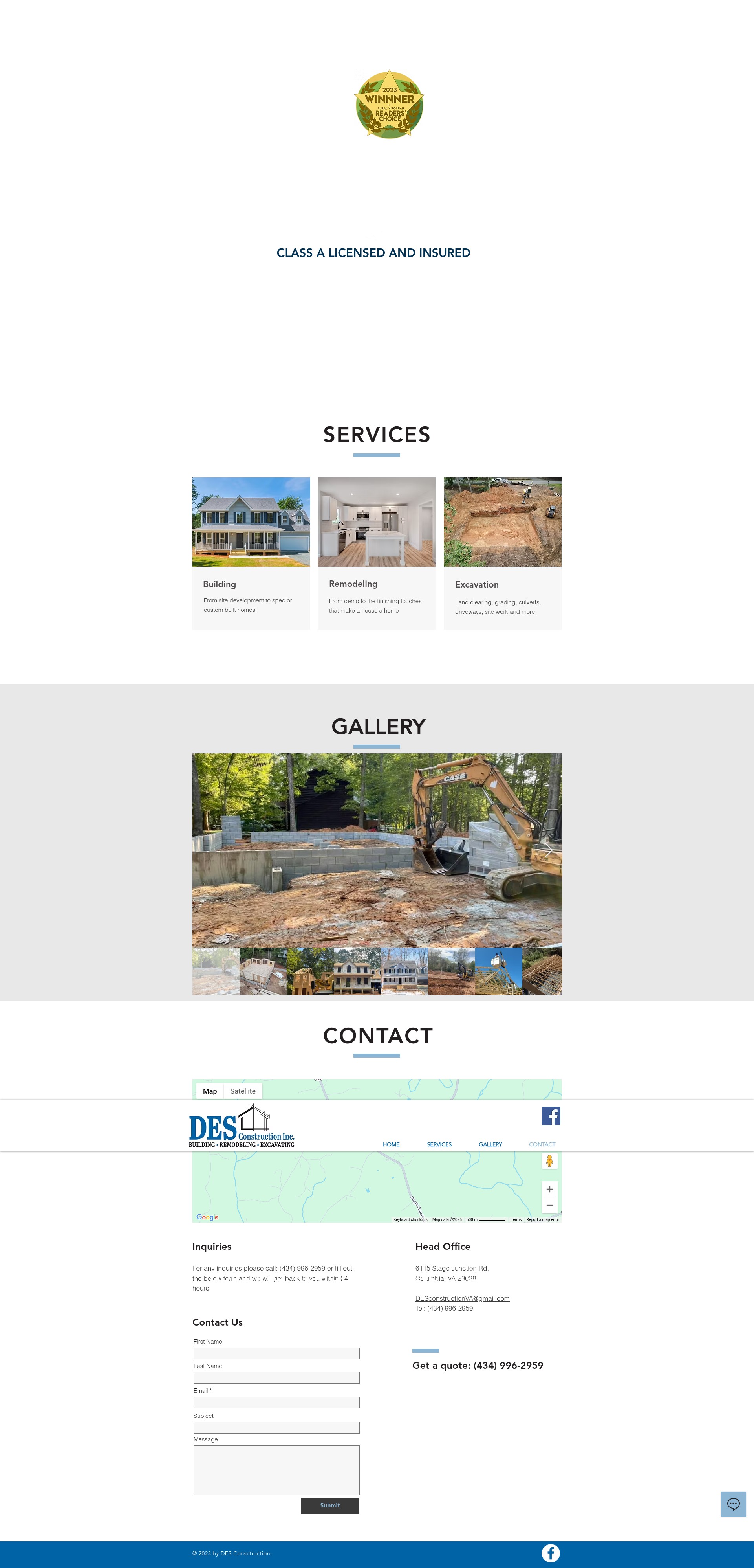 Screenshot of desconstructioninc.com