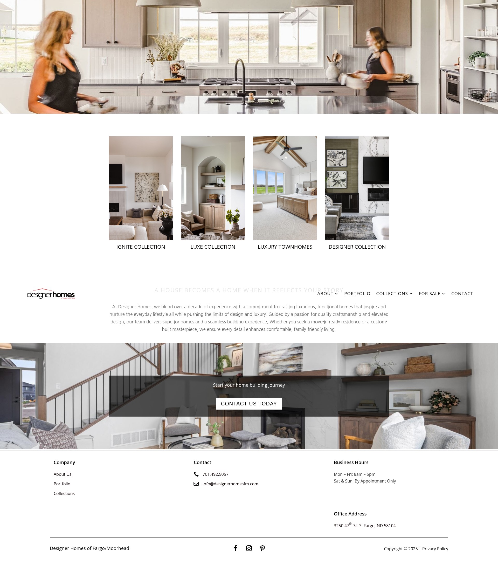 Screenshot of designerhomesfm.com