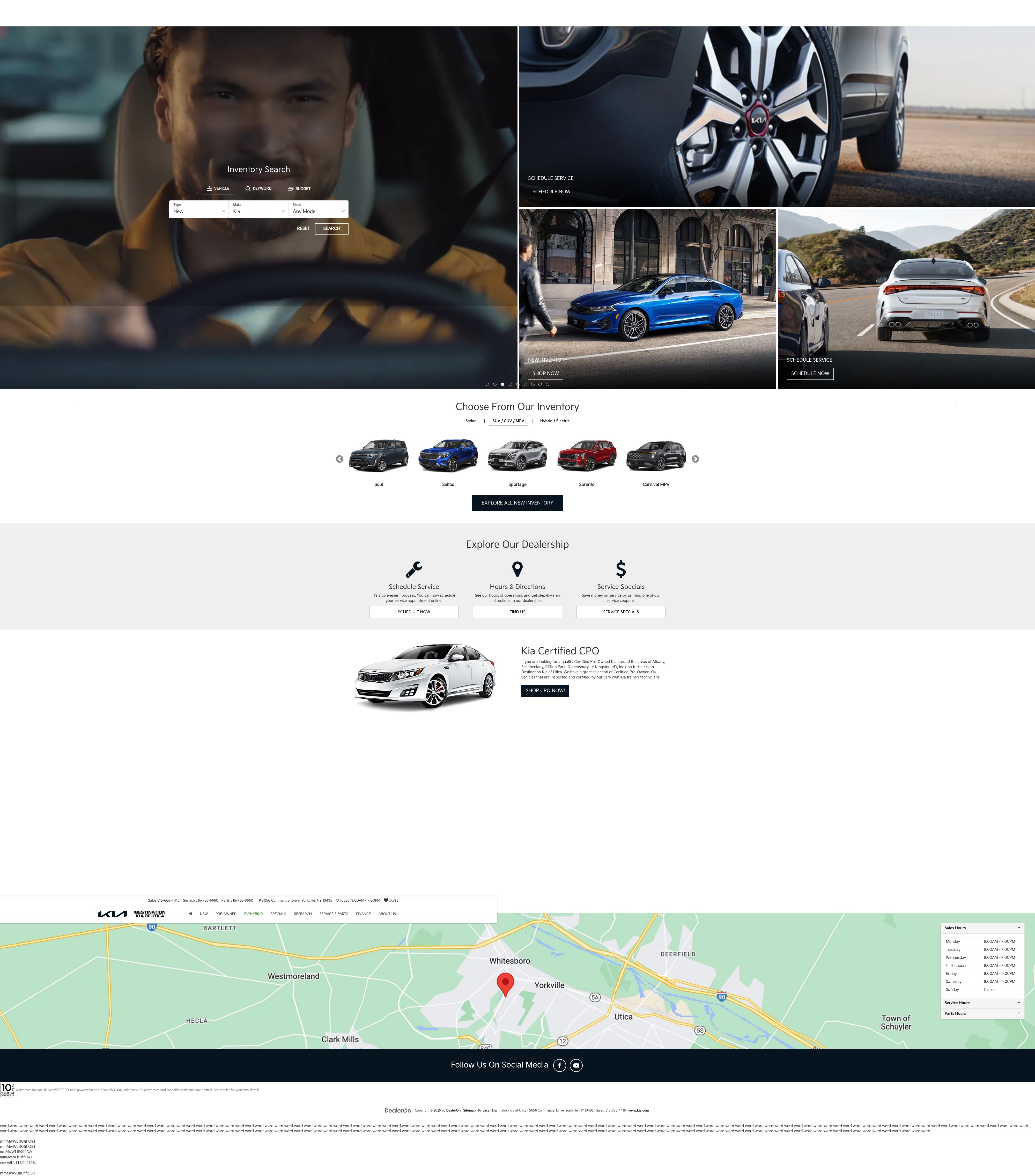 Screenshot of destinationkiaofutica.com