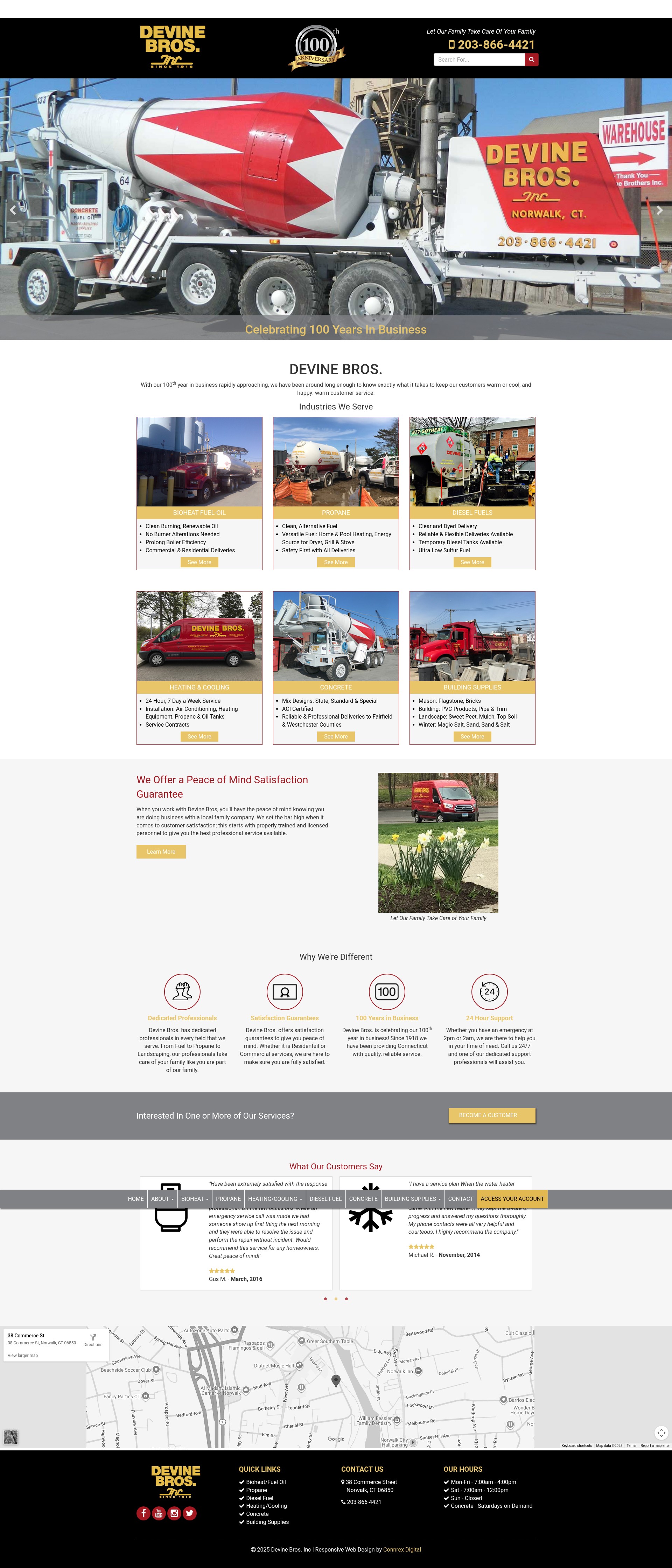 Screenshot of devinebi.com