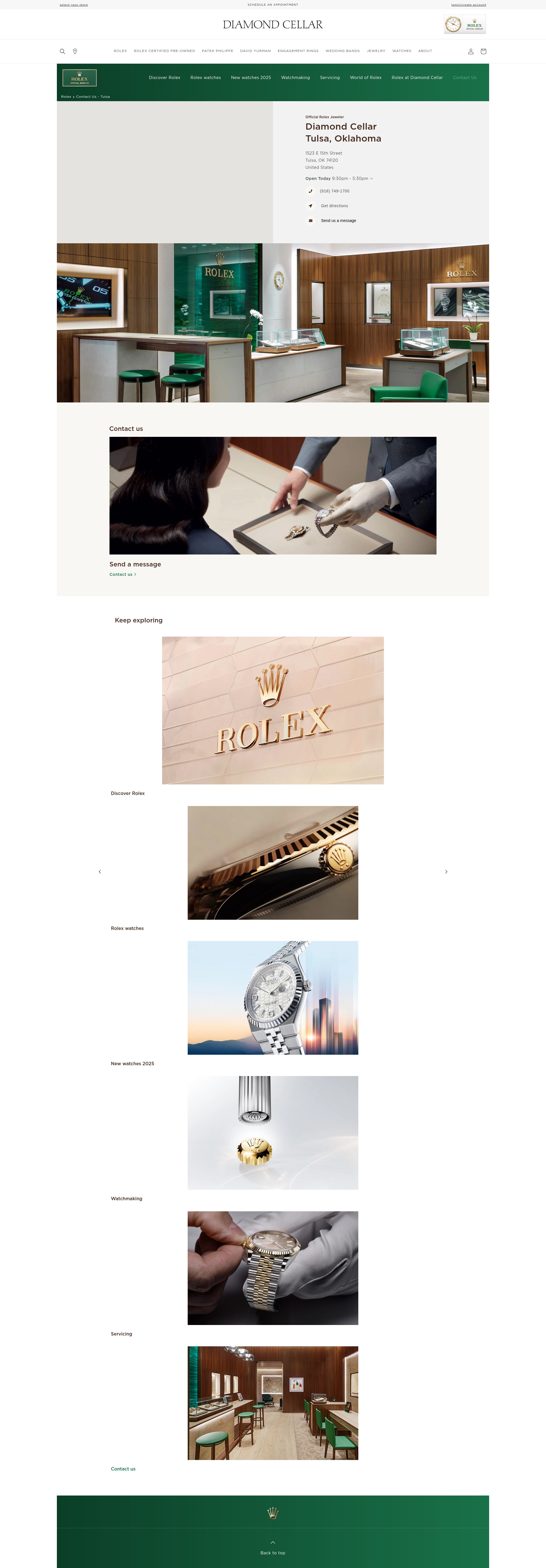Screenshot of diamondcellar.com