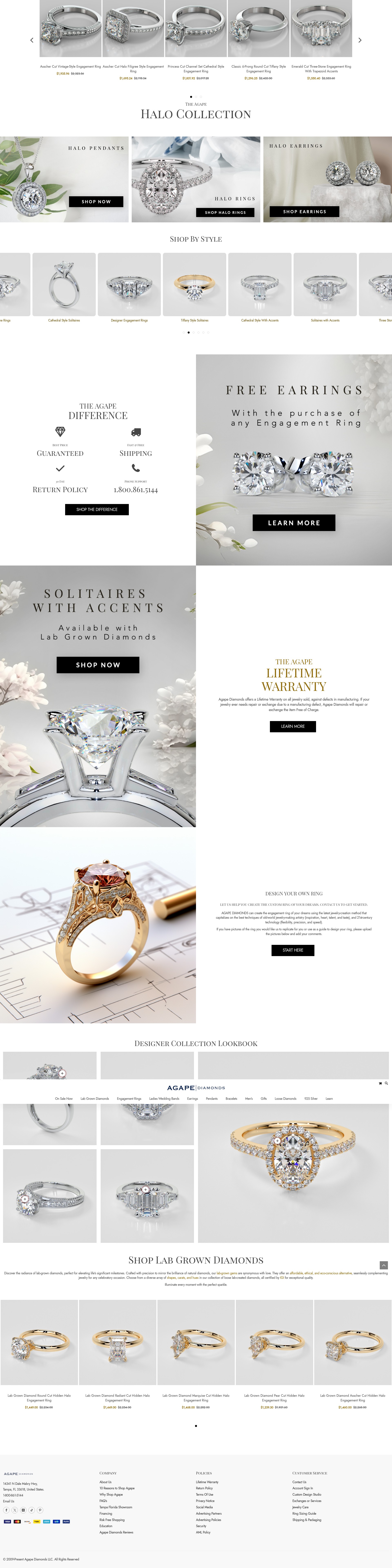 Screenshot of diamondslabcreated.com