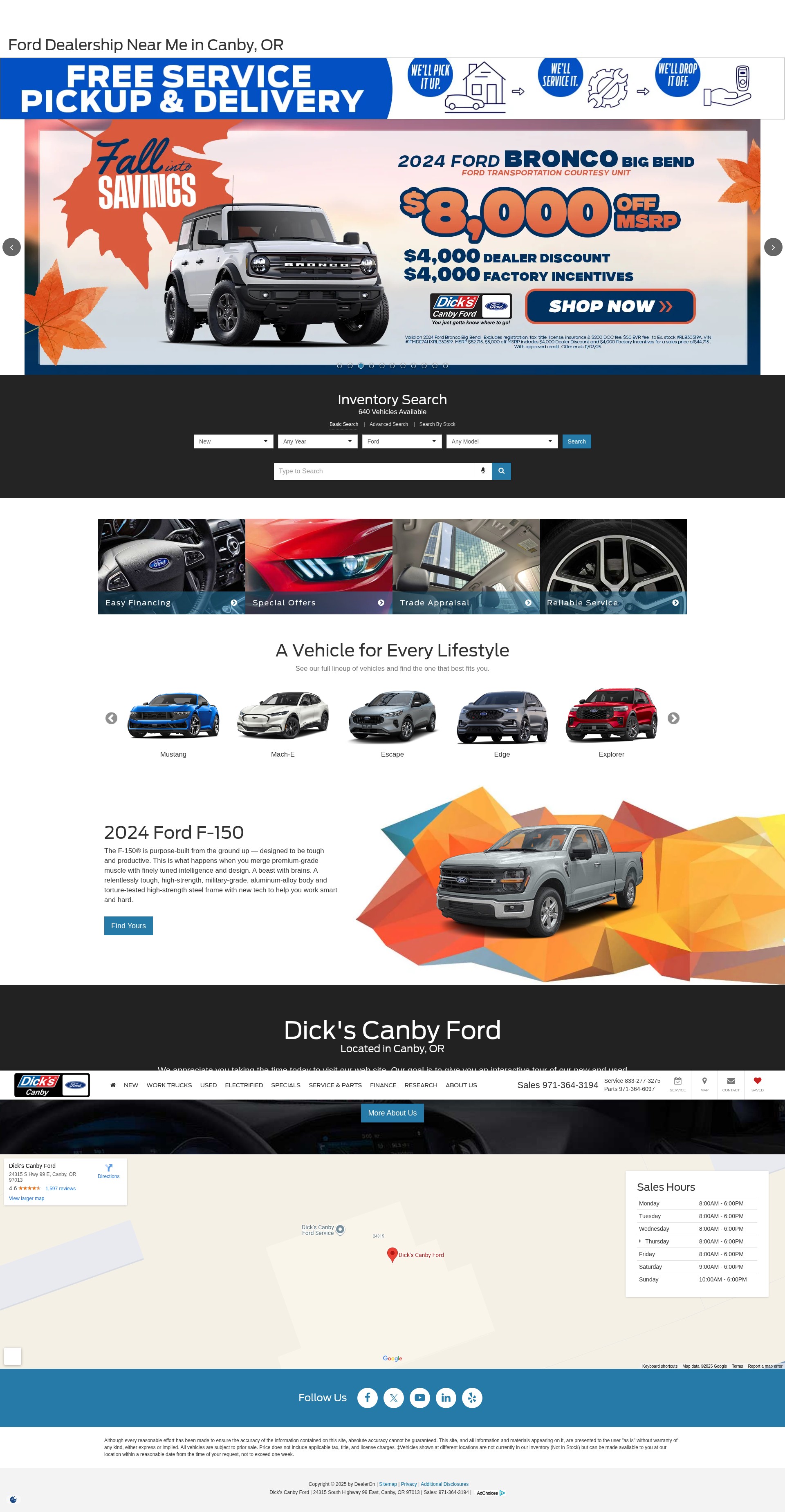 Screenshot of dickscanbyford.com