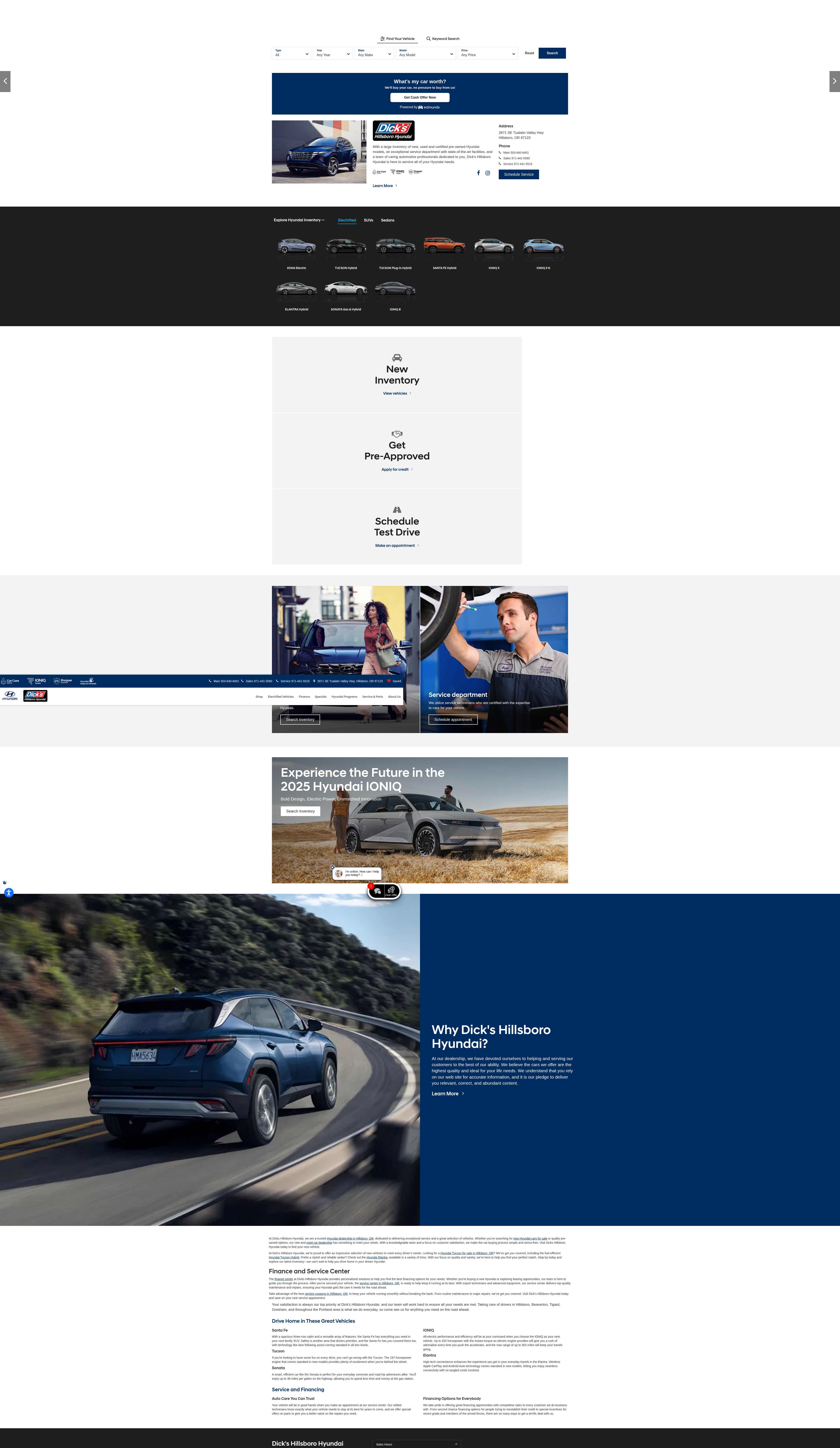 Screenshot of dickshillsborohyundai.com