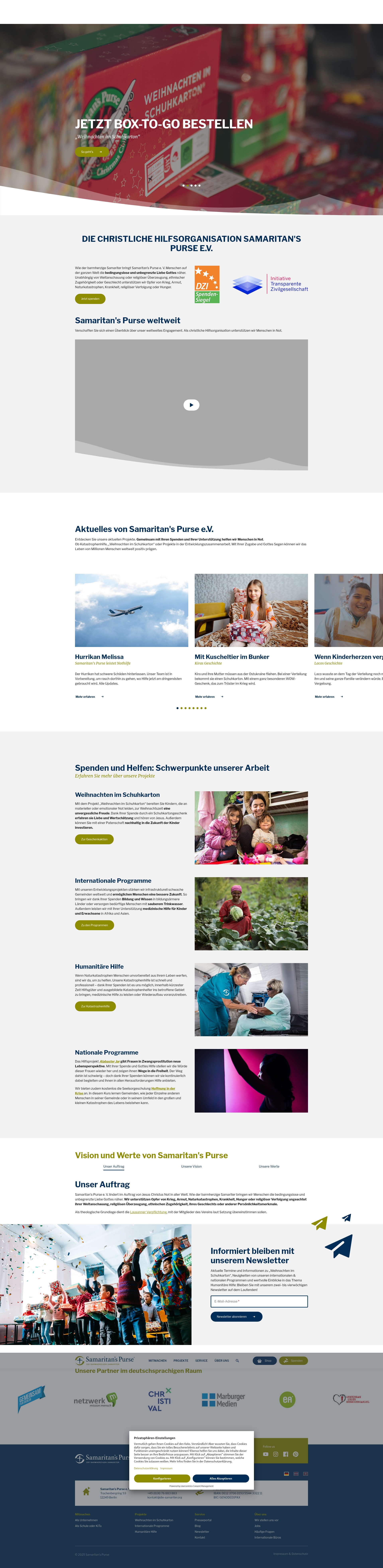 Screenshot of die-samariter.org