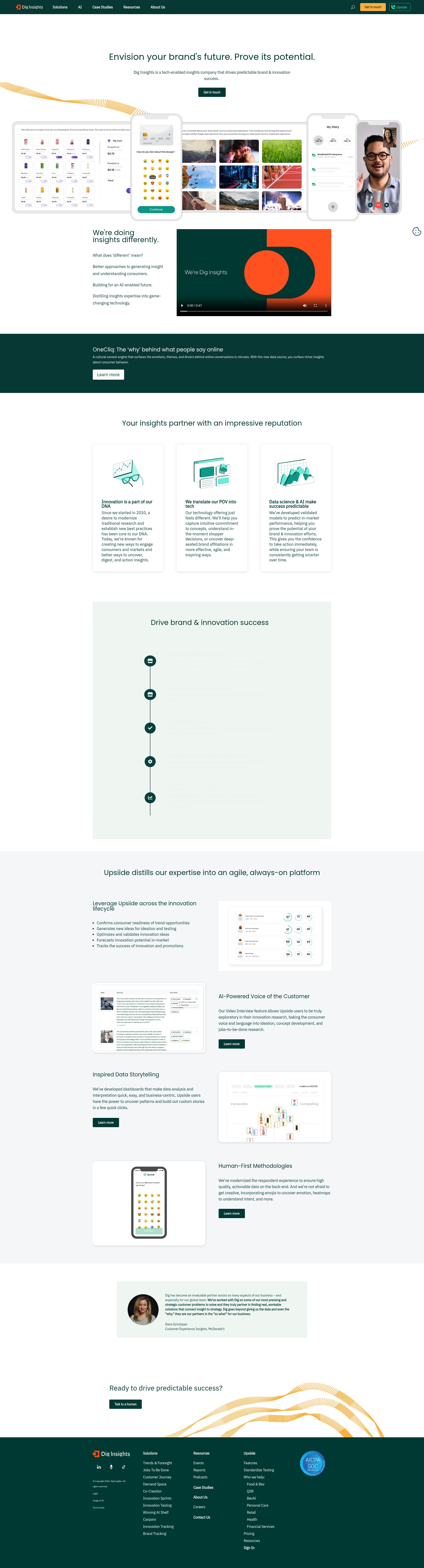Screenshot of diginsights.com