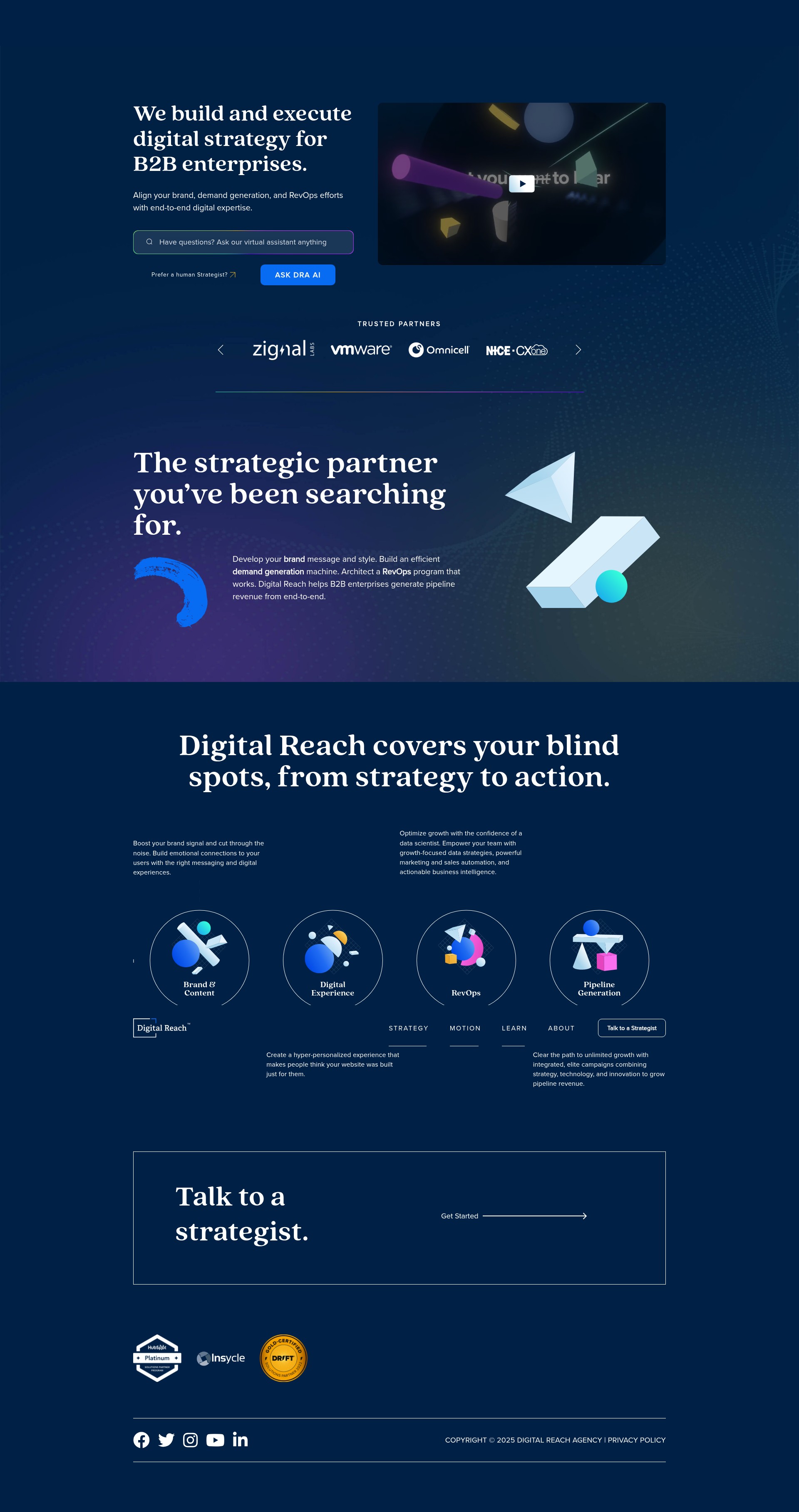 Screenshot of digitalreachagency.com