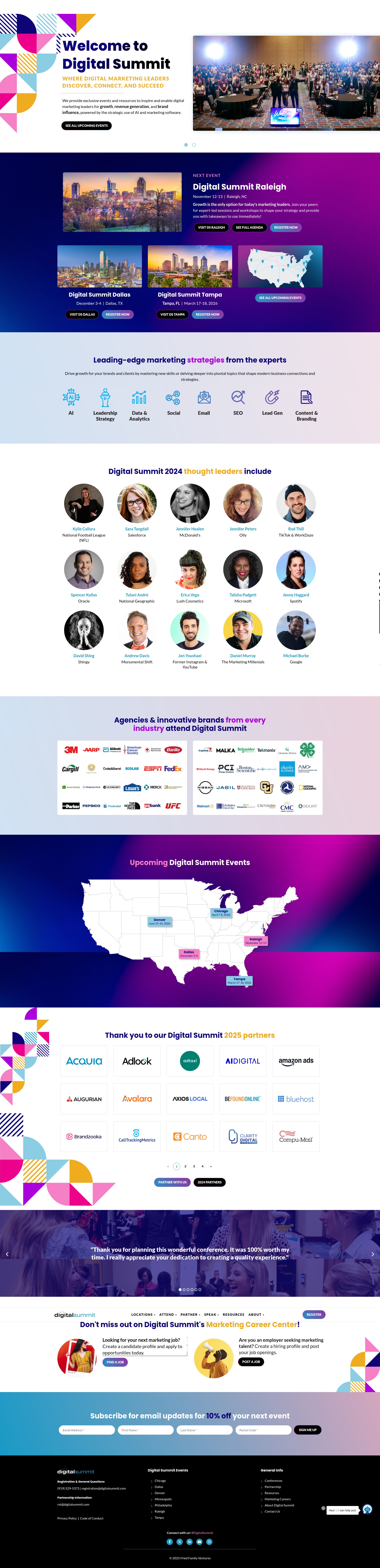 Screenshot of digitalsummit.com
