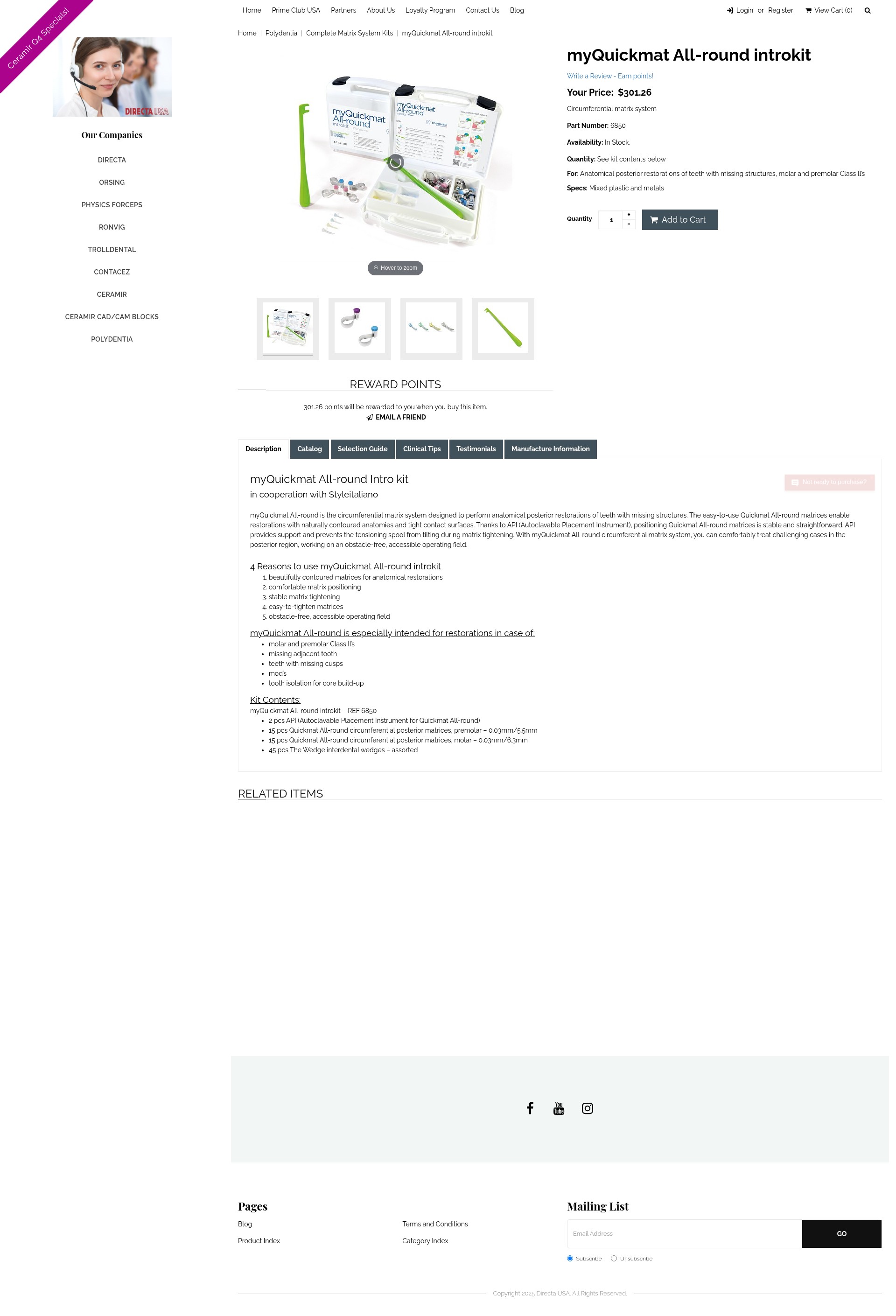 Screenshot of directausa.com