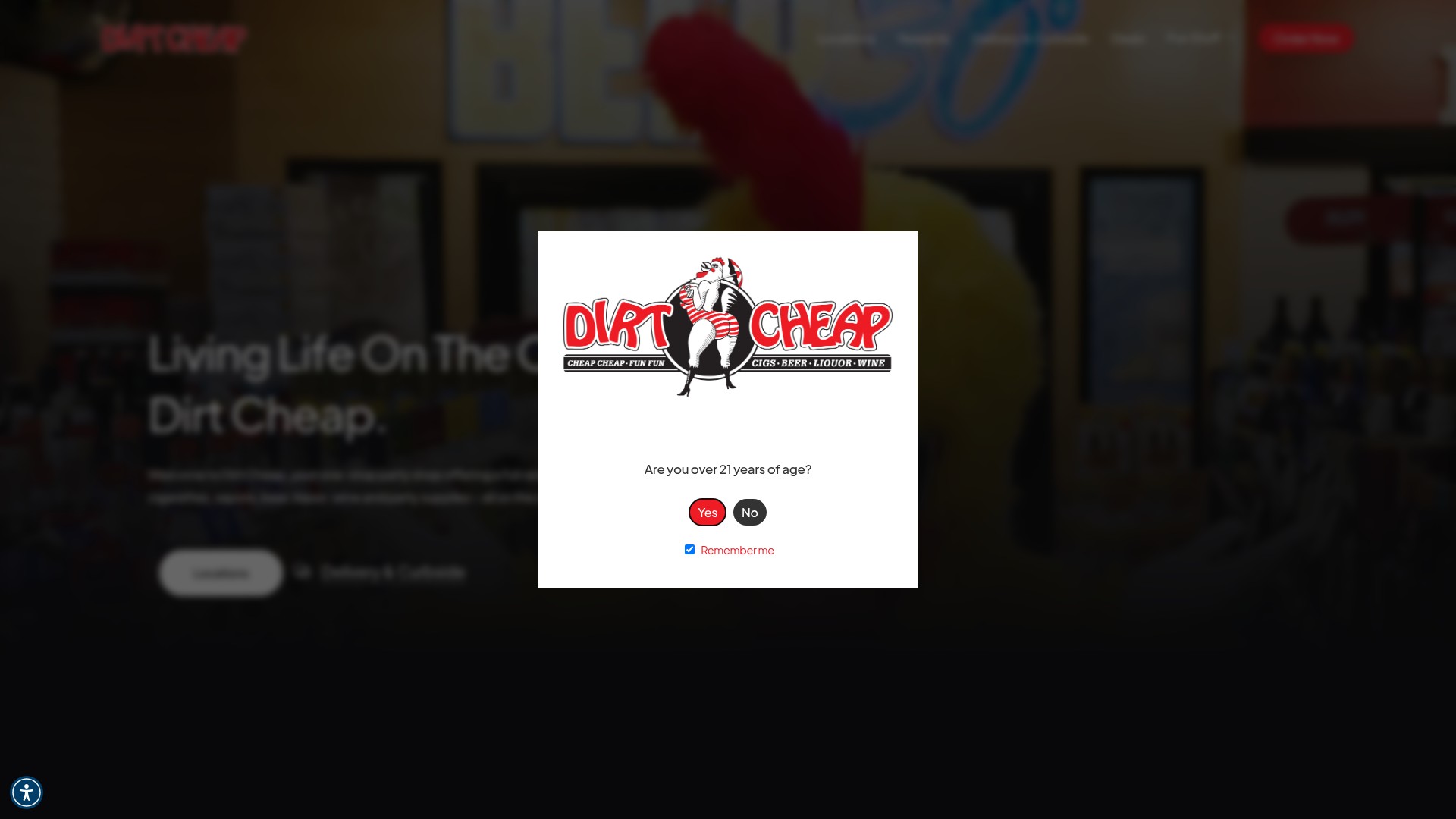 Screenshot of dirtcheapfunfun.com