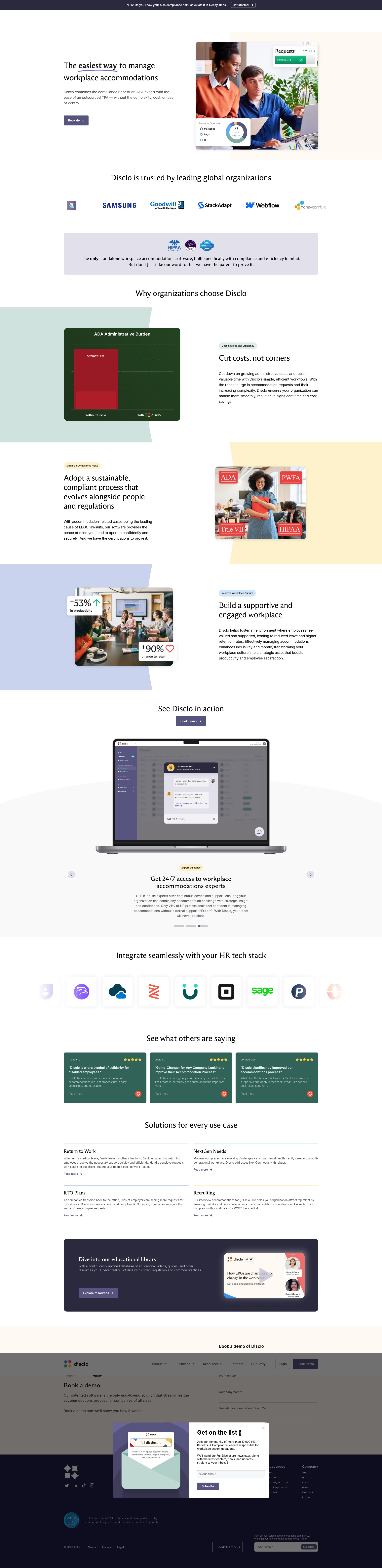 Screenshot of disclo.com