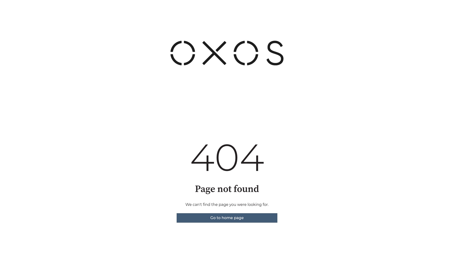 Screenshot of discover.oxos.com