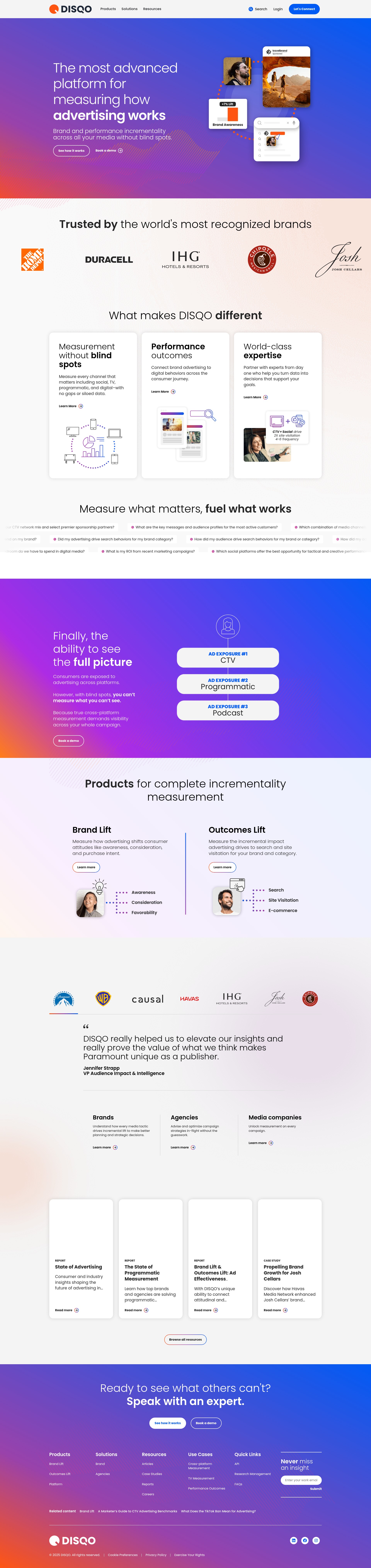 Screenshot of disqo.com