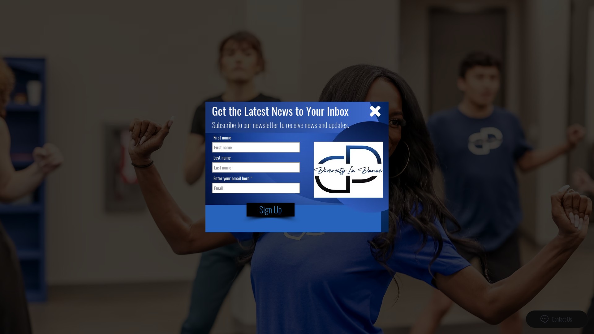 Screenshot of diversityindance.net