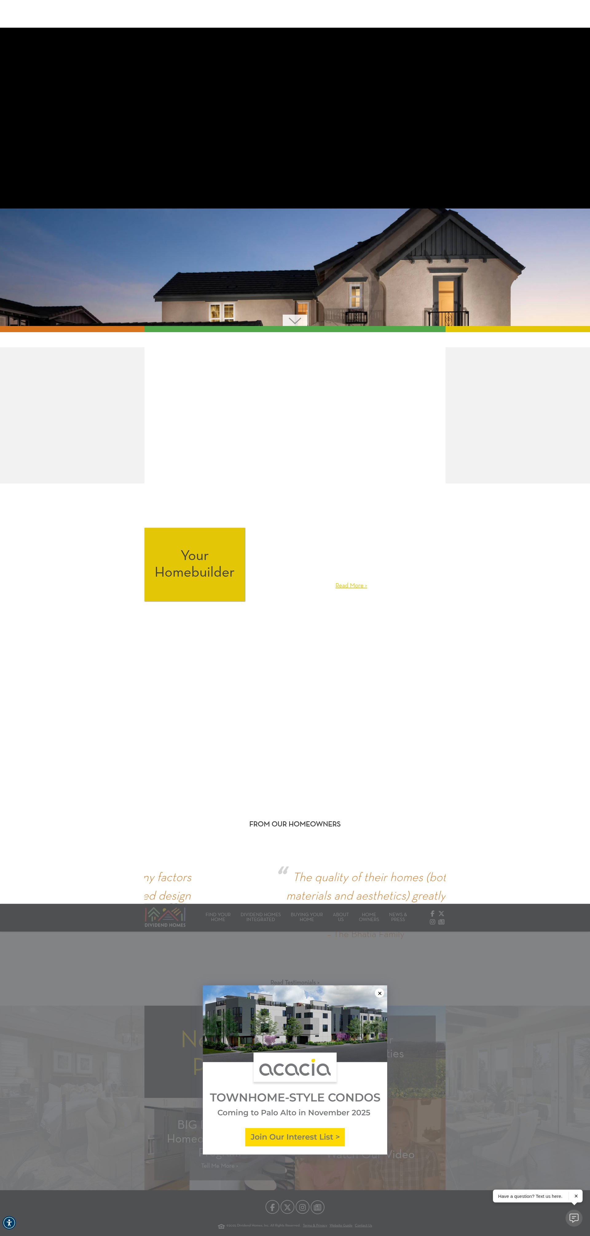 Screenshot of dividendhomes.com