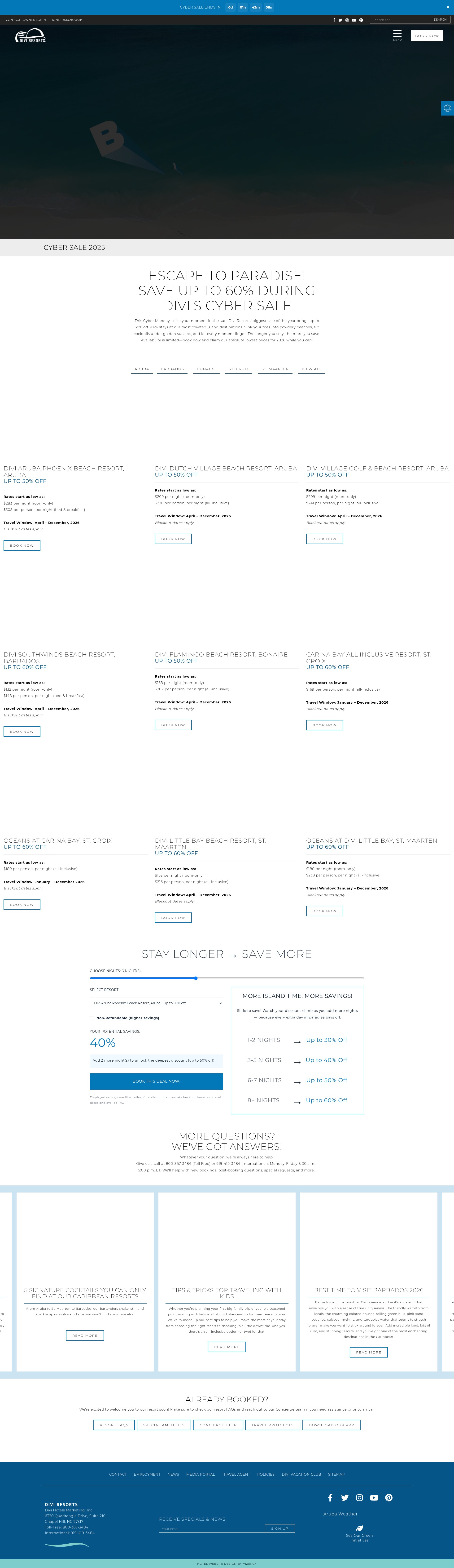 Screenshot of divilittlebay.com