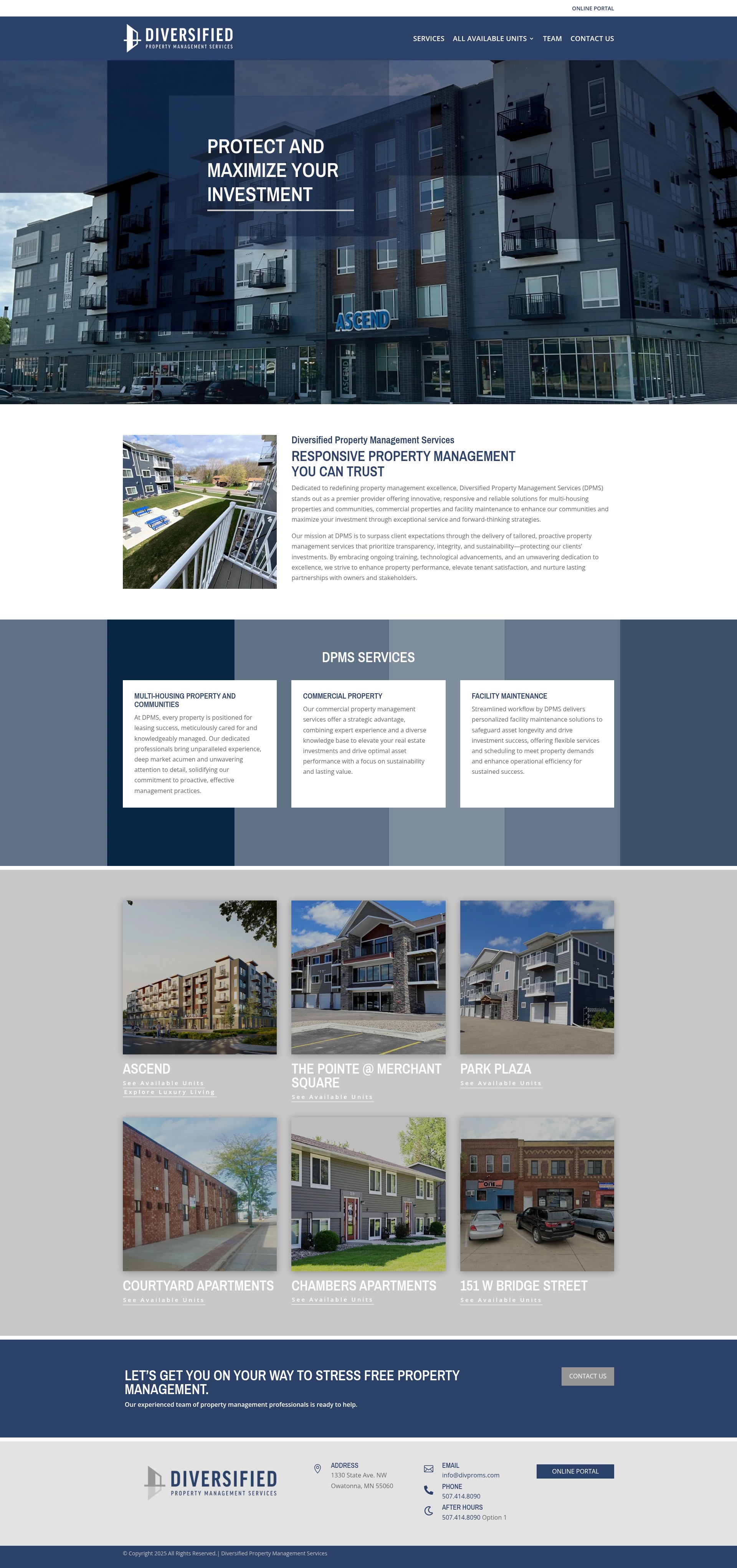 Screenshot of divproms.com