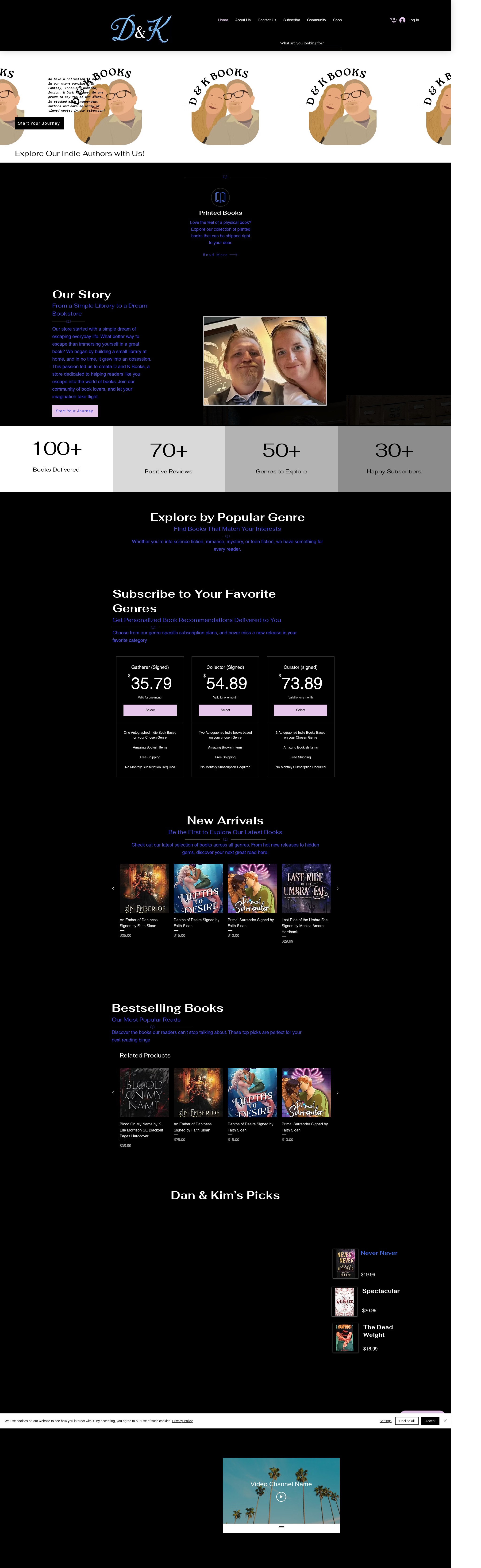 Screenshot of dkbooks.co