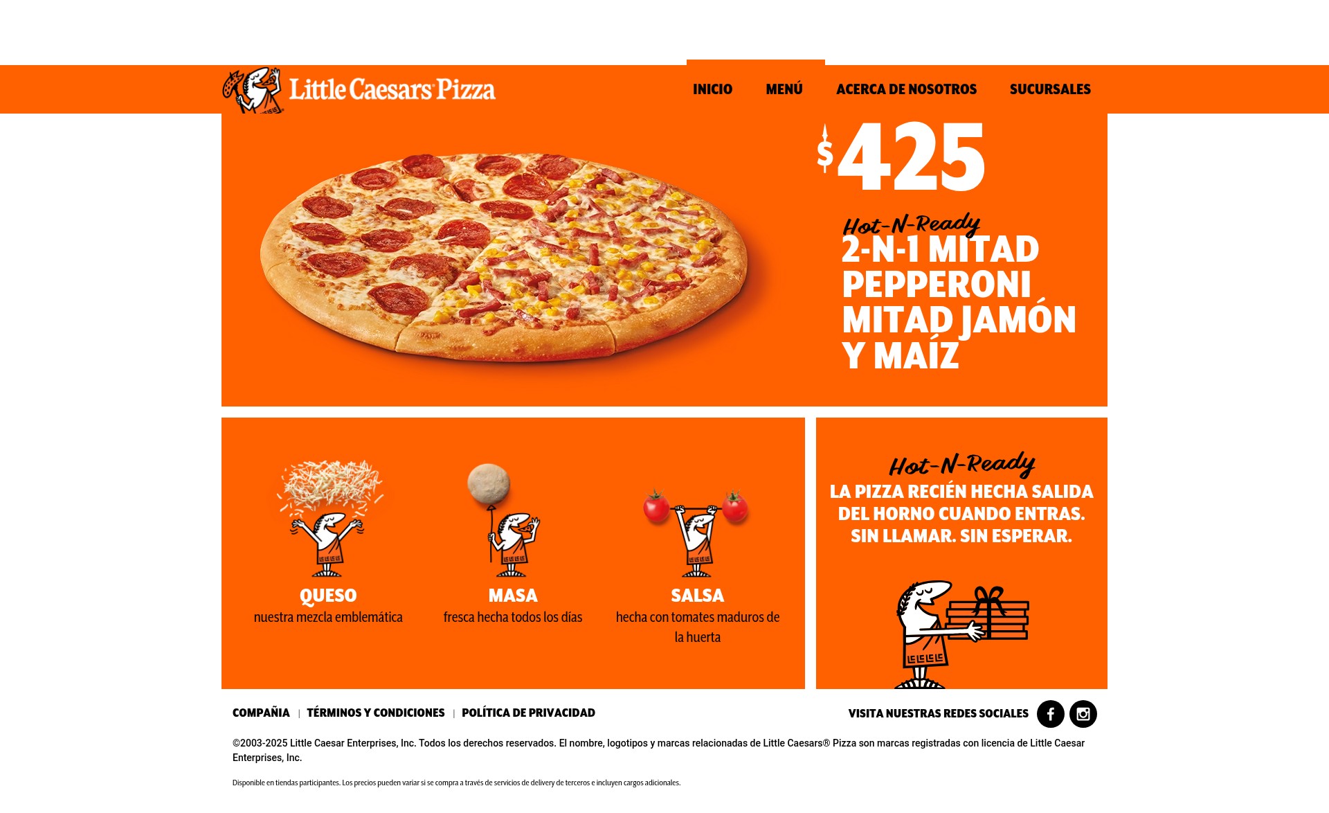 Screenshot of do.littlecaesars.com