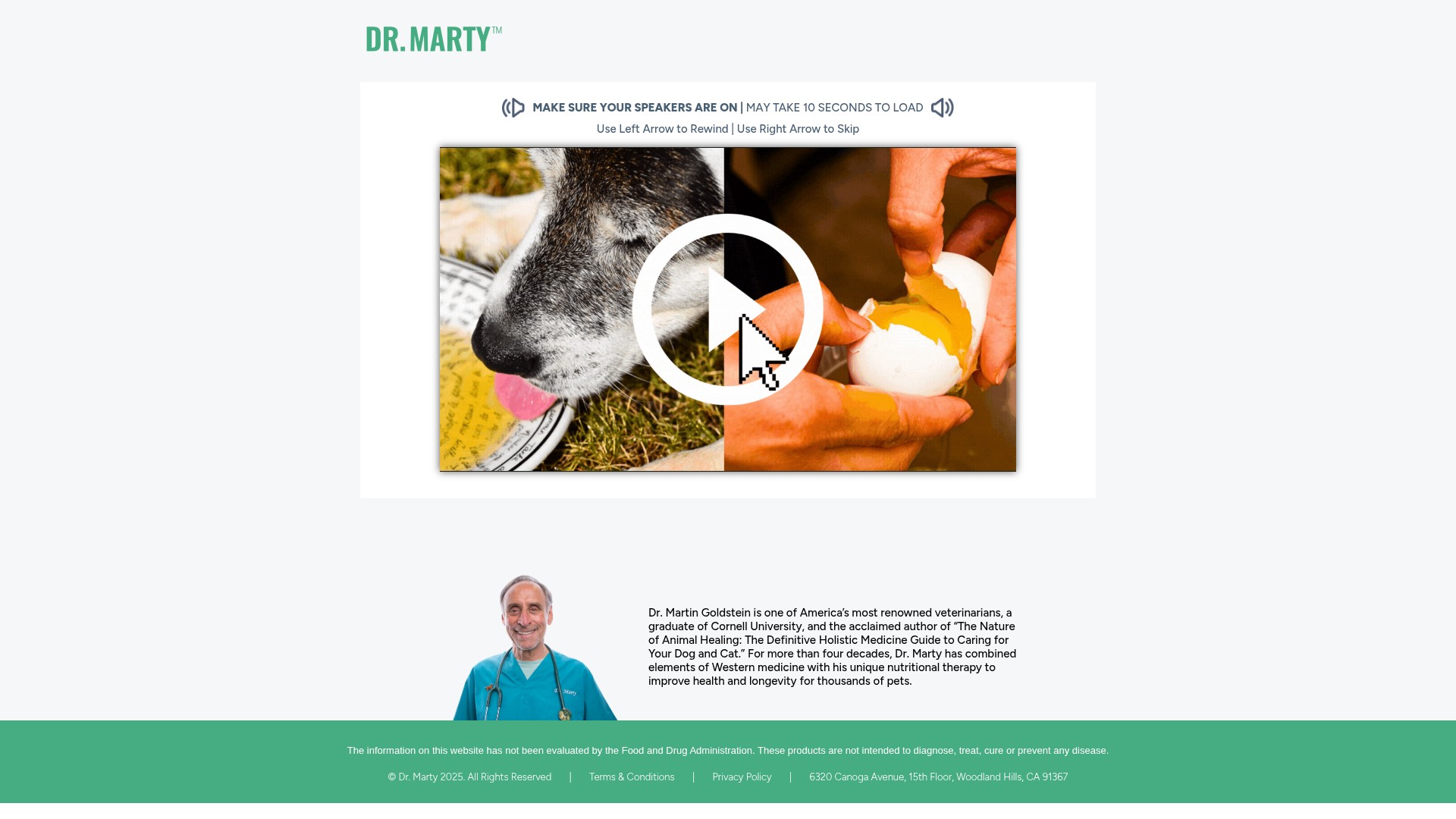 Screenshot of dogfoodexposed.com