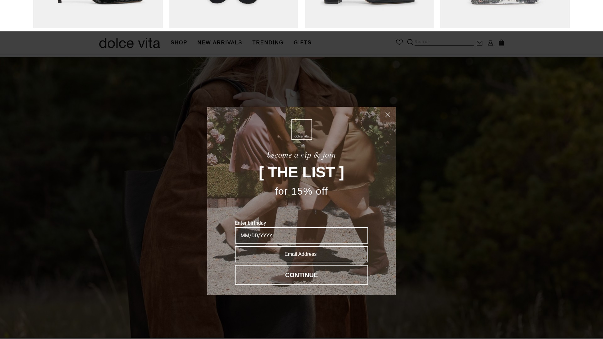 Screenshot of dolcevita.com