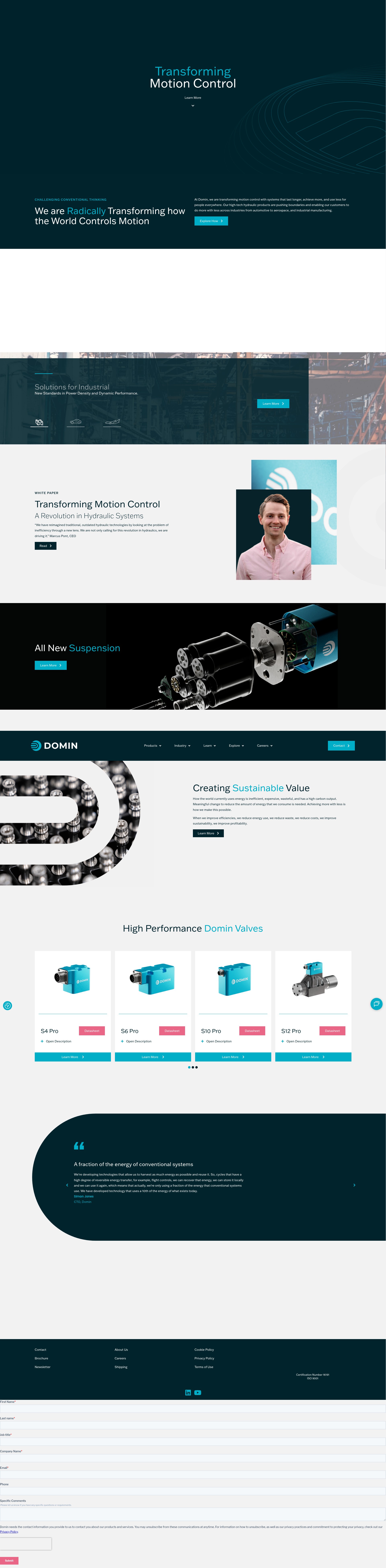 Screenshot of domin.co