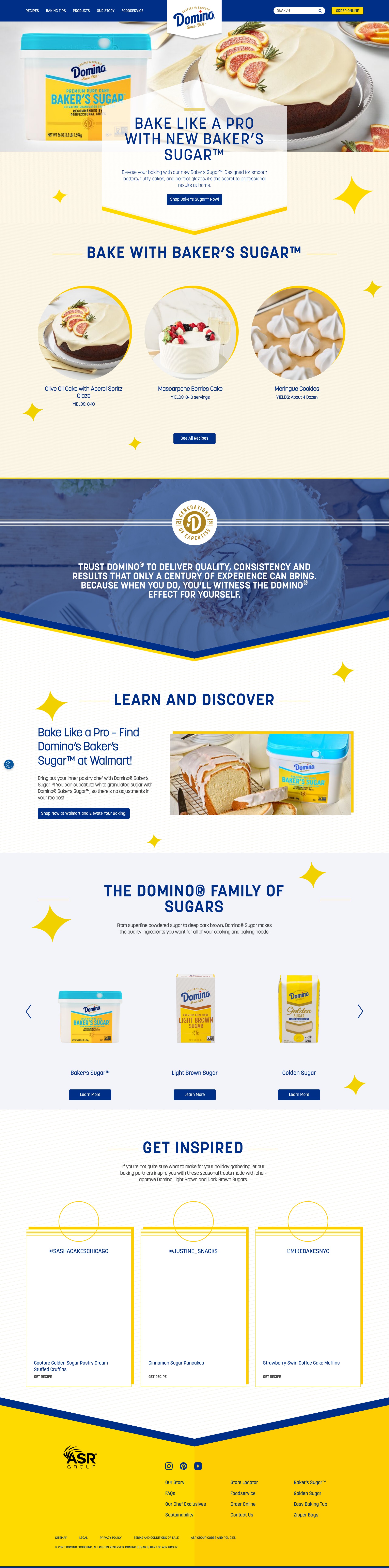 Screenshot of dominosugar.com