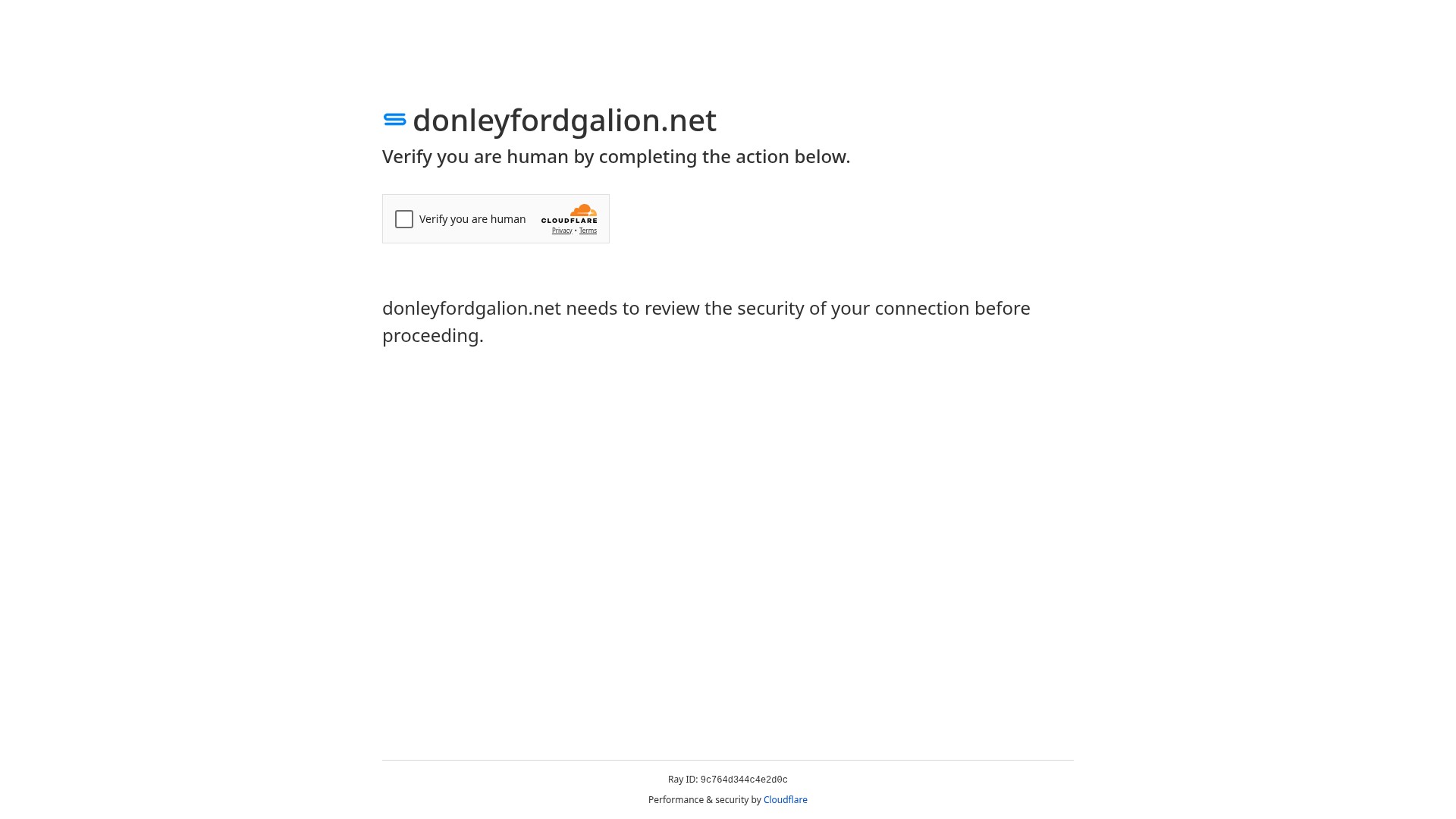Screenshot of donleyfordgalion.net