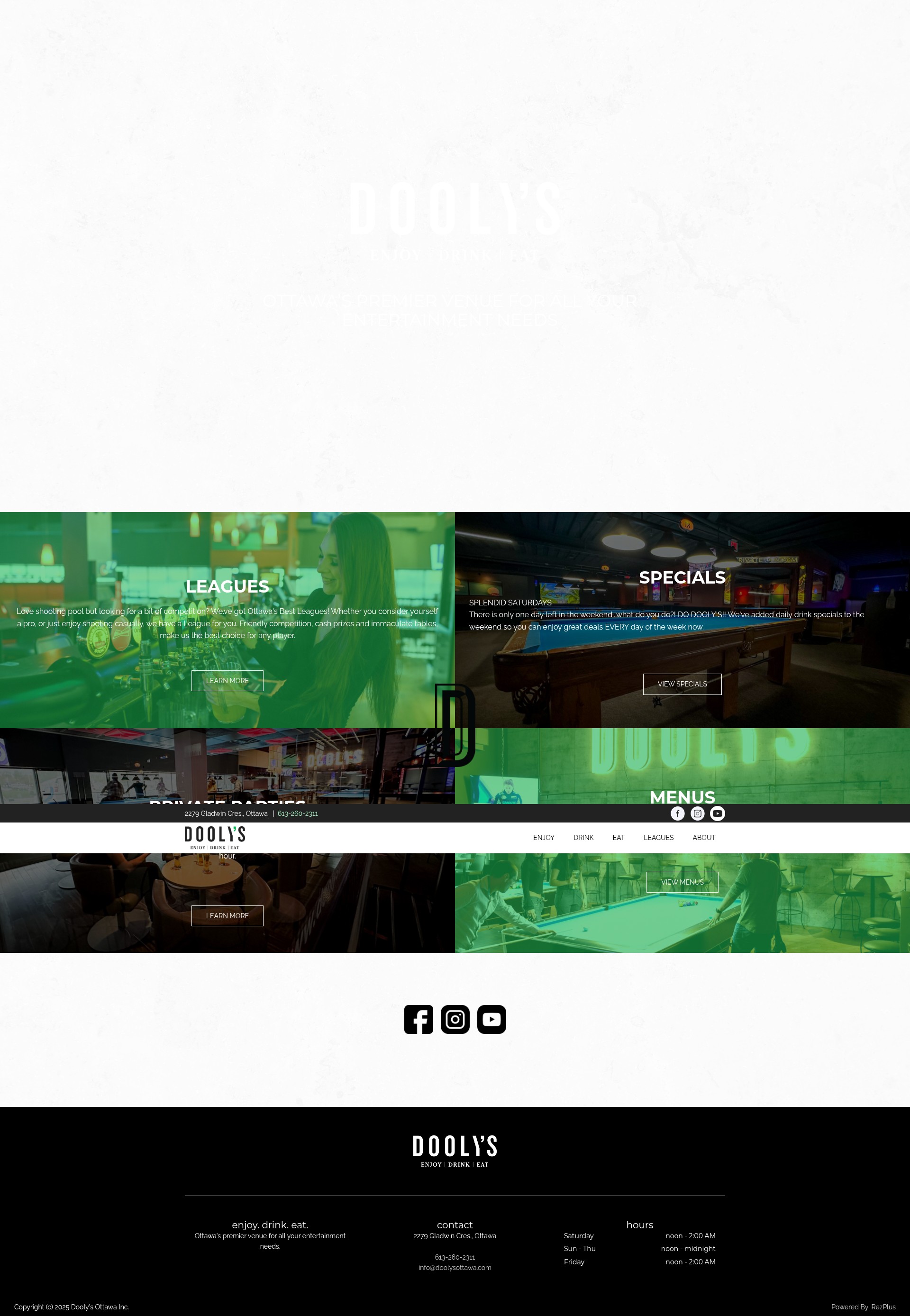 Screenshot of doolysottawa.com