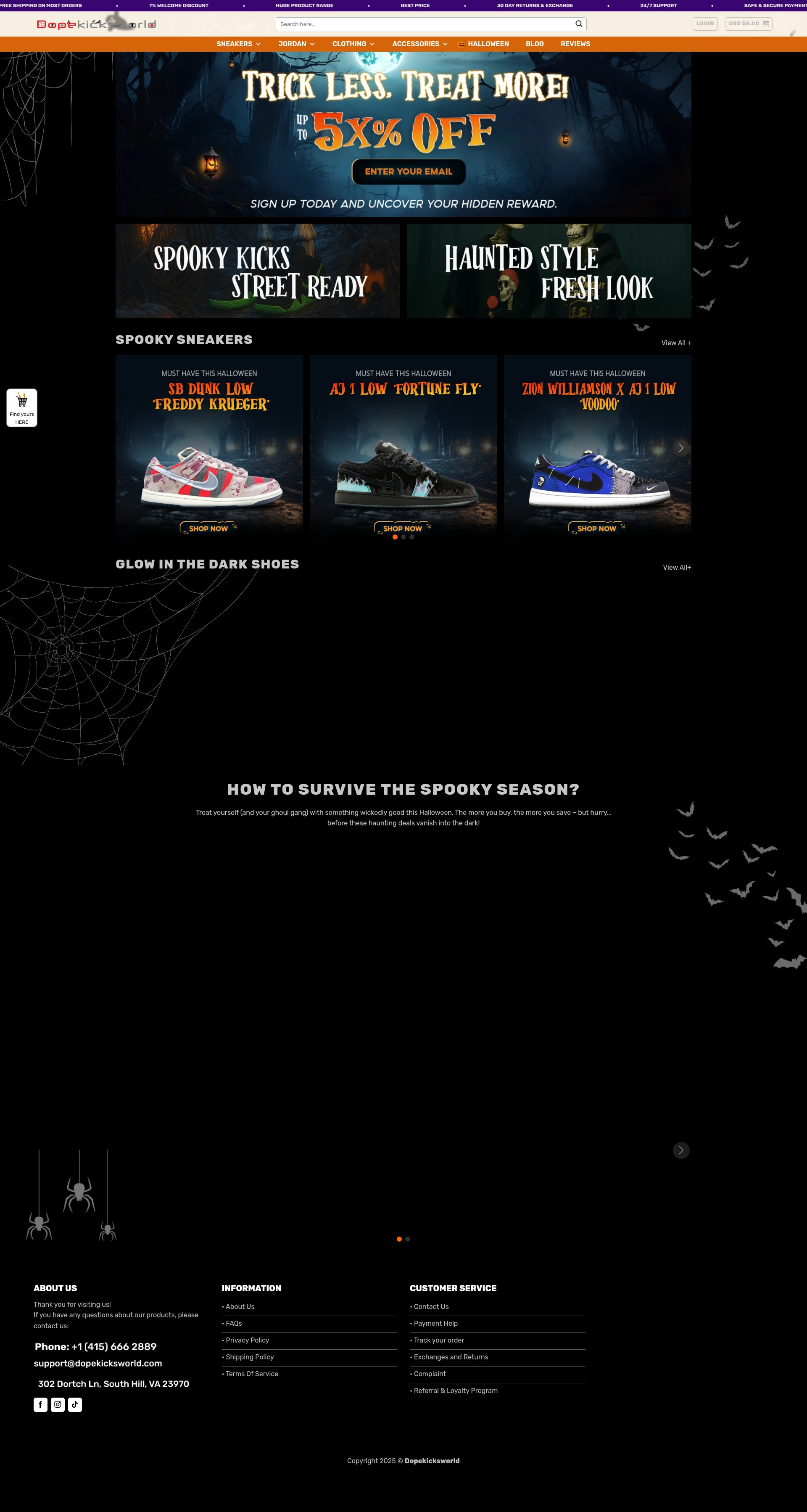 Screenshot of dopekicksworld.com
